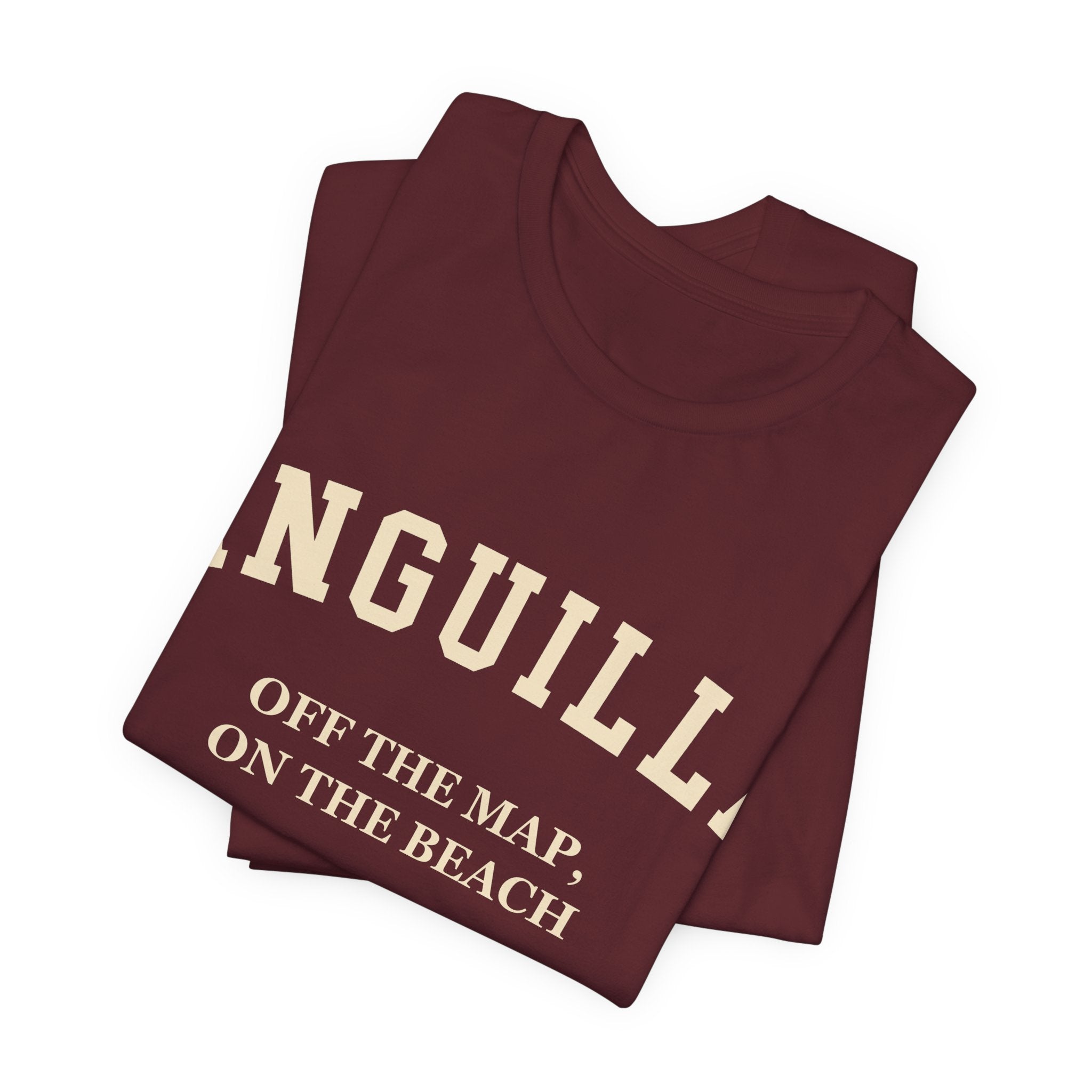 Anguilla Collegiate — 100% Cotton Premium Unisex T-Shirt | BY CHARLES