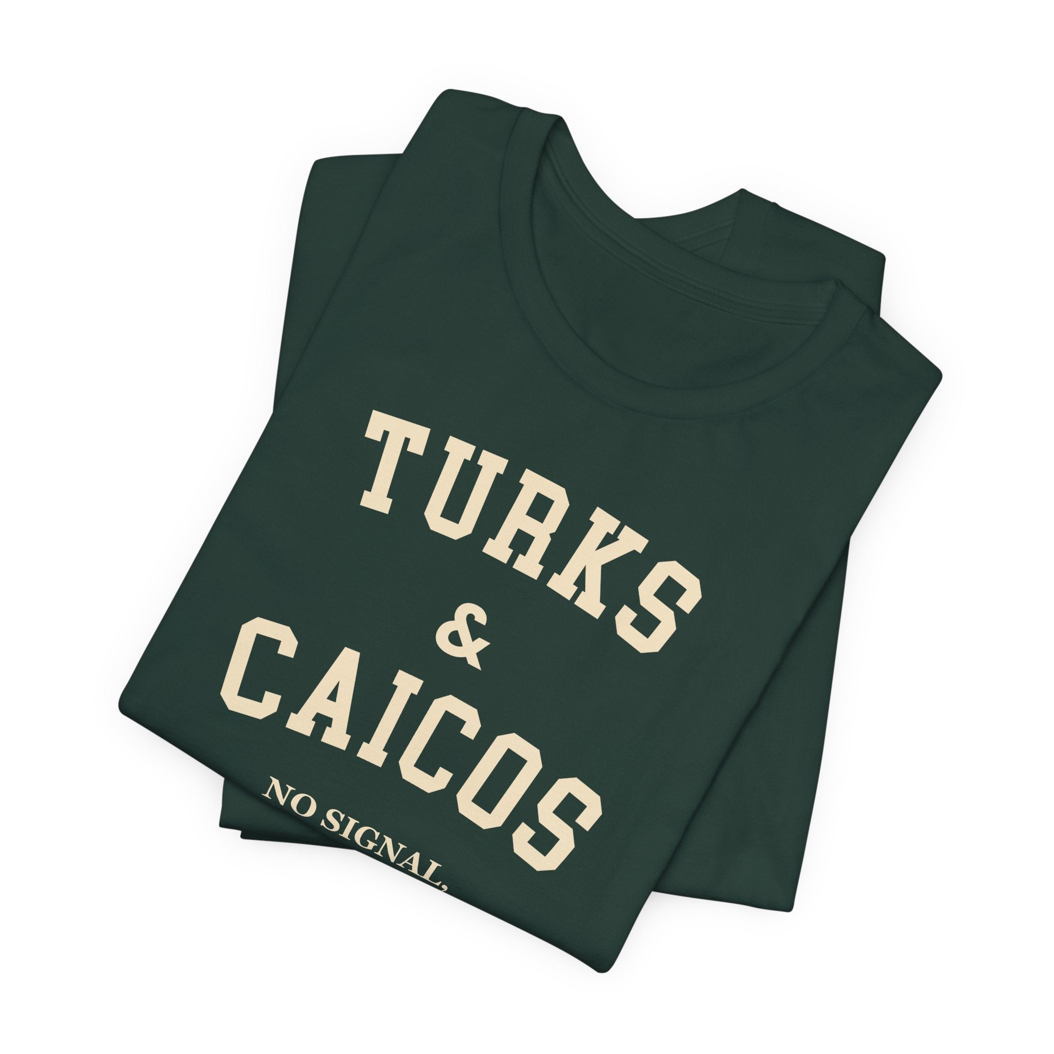 Turks & Caicos Collegiate — 100% Cotton Premium Unisex T-Shirt | BY CHARLES