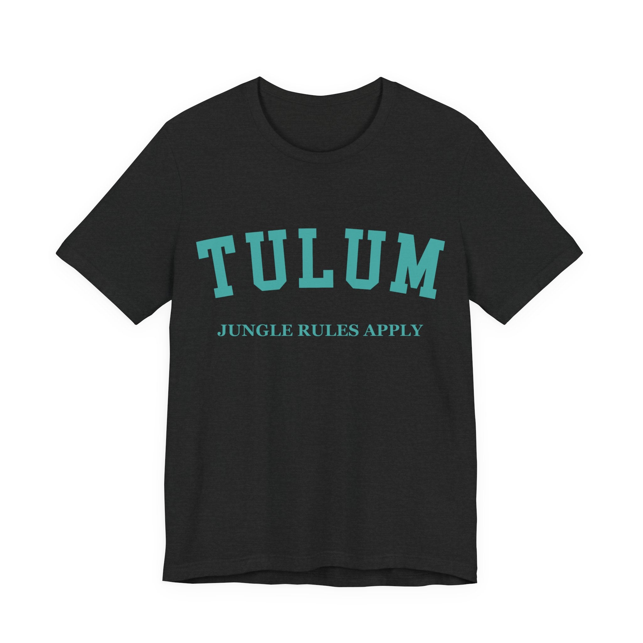 Tulum Collegiate — 100% Cotton Premium Unisex T-Shirt | BY CHARLES