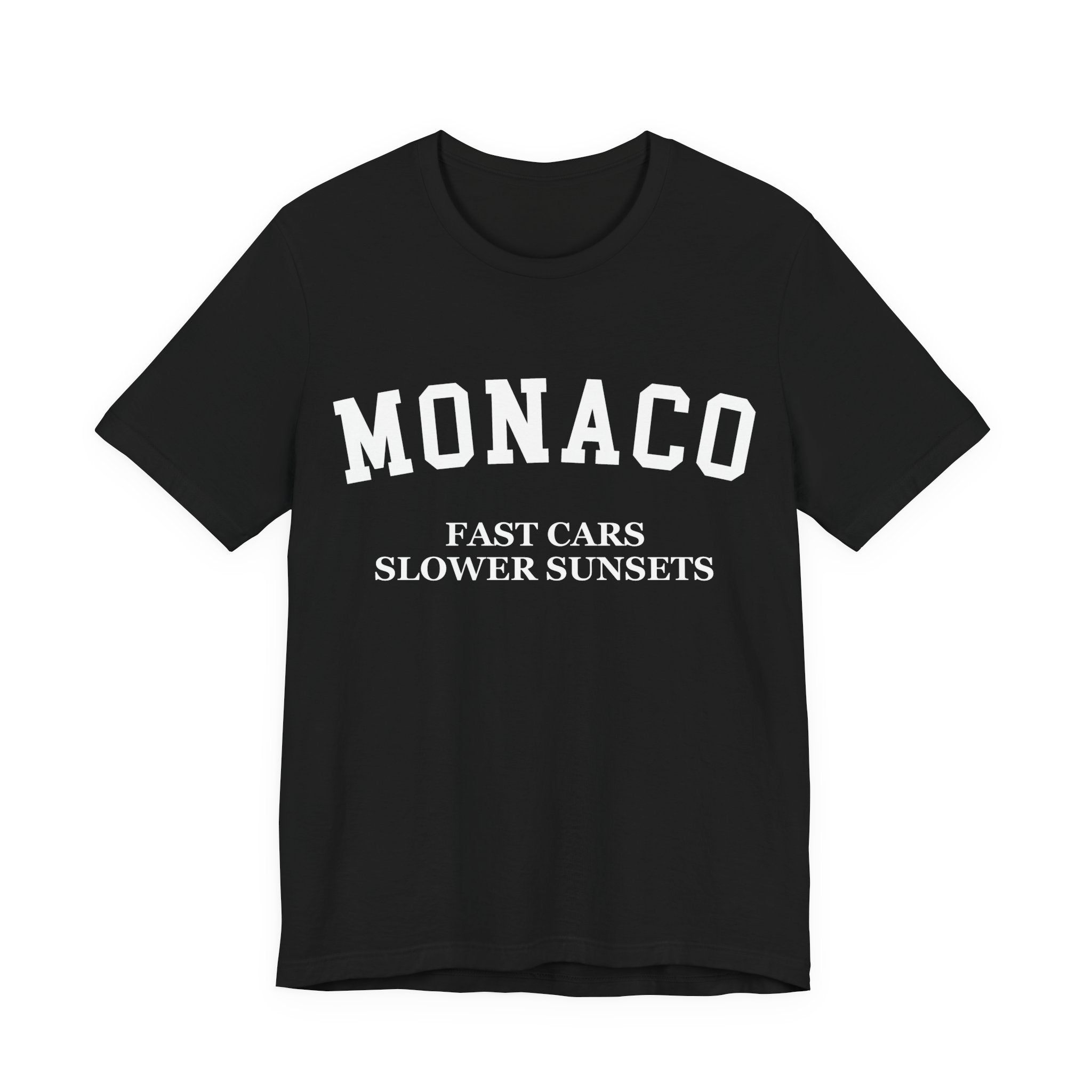 Monaco Collegiate — 100% Cotton Premium Unisex T-Shirt | BY CHARLES