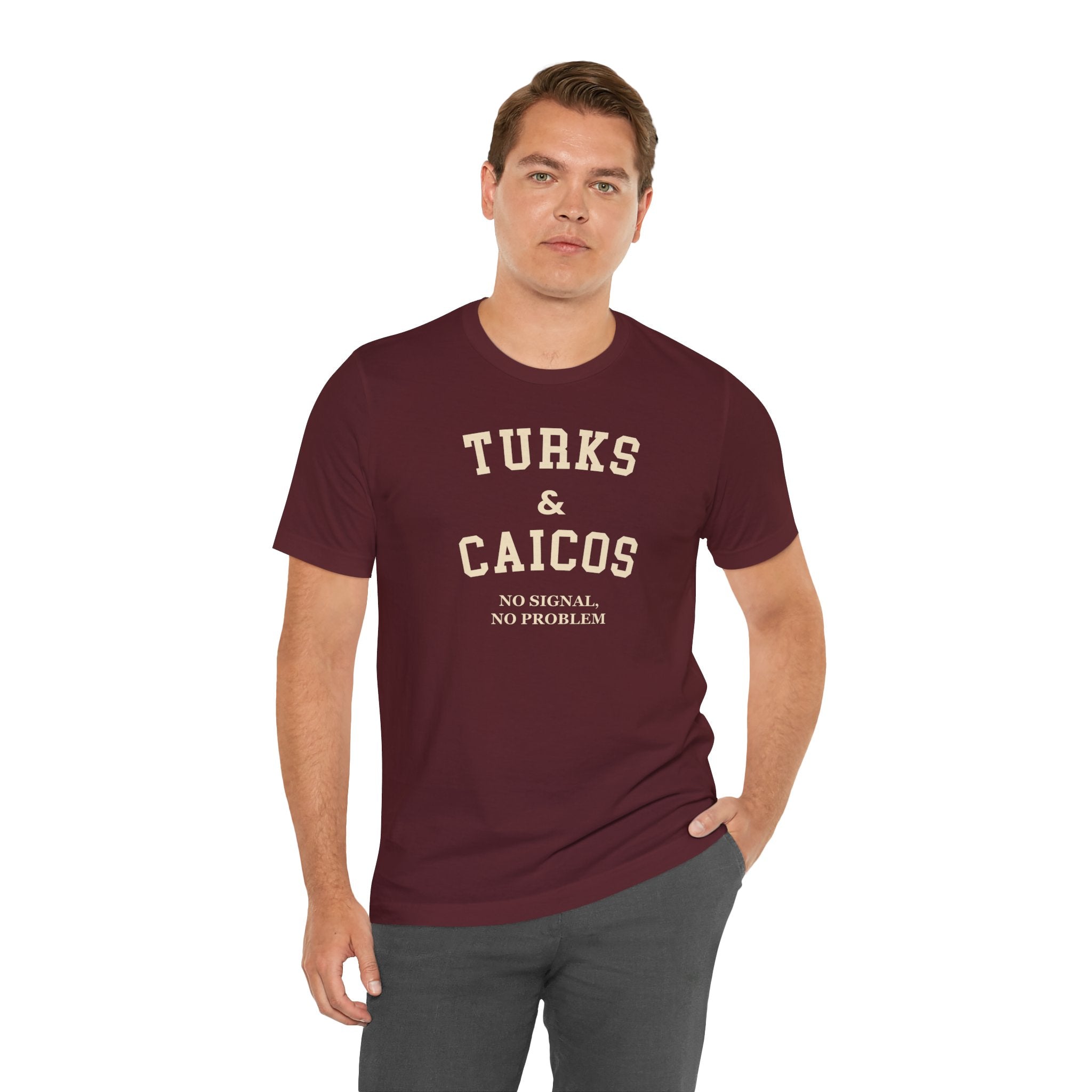 Turks & Caicos Collegiate — 100% Cotton Premium Unisex T-Shirt | BY CHARLES