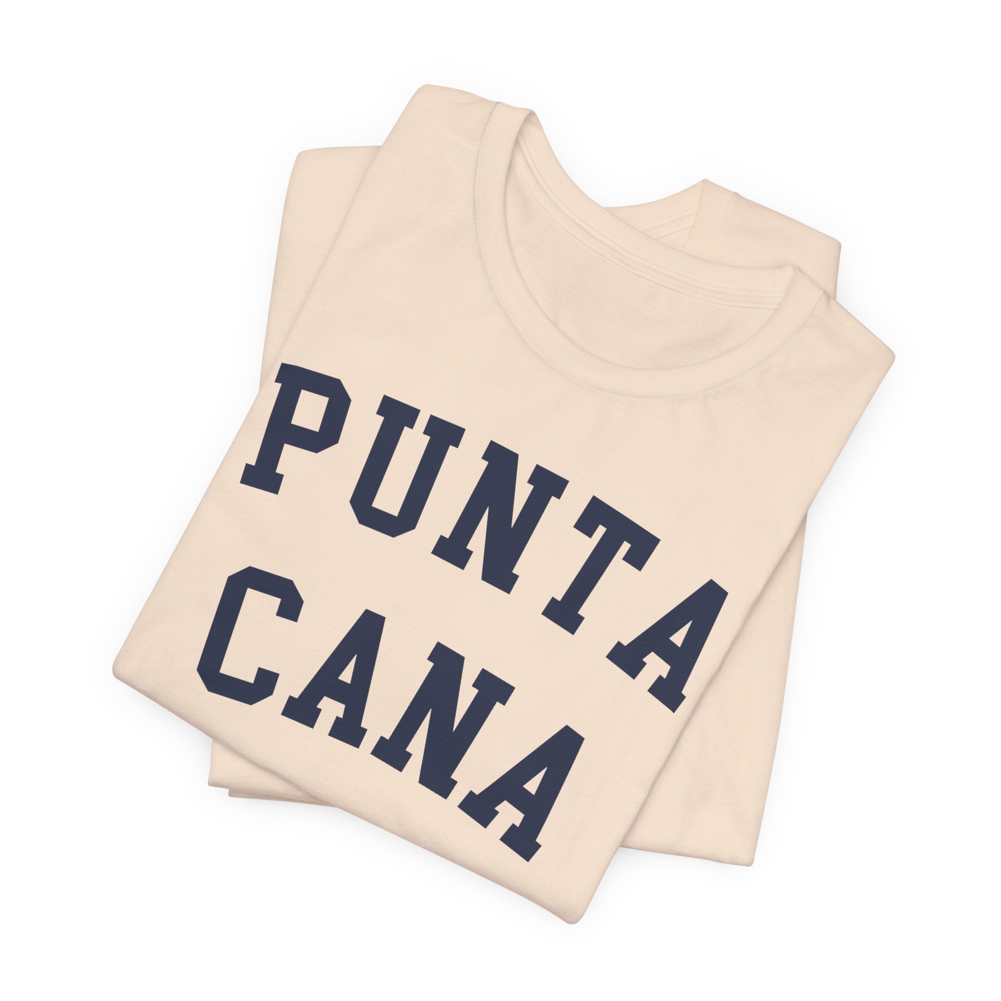 Punta Cana Collegiate — 100% Cotton Premium Unisex T-Shirt | BY CHARLES