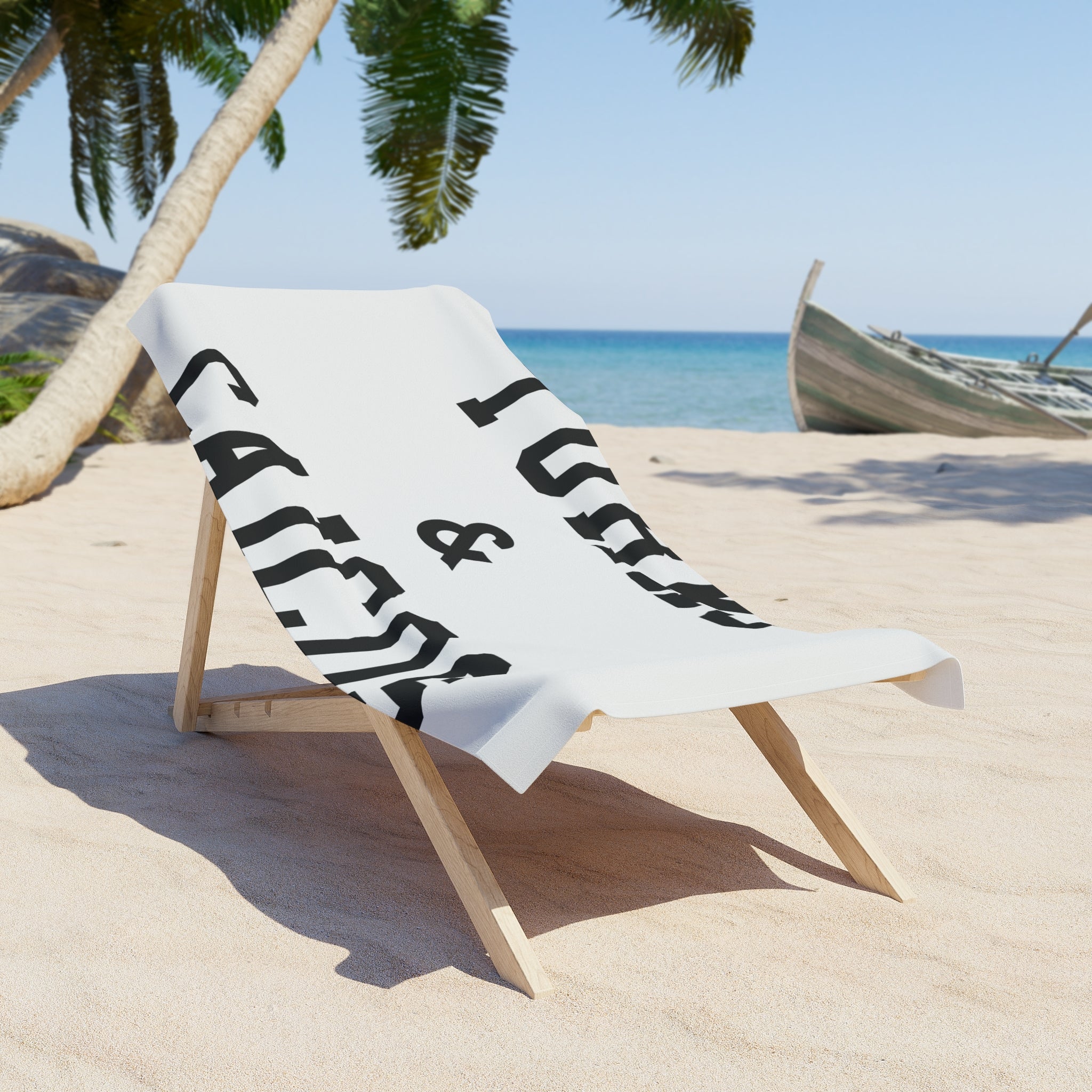 Turks & Caicos Collegiate Series Beach Towel — Premium Oversized | BY CHARLES