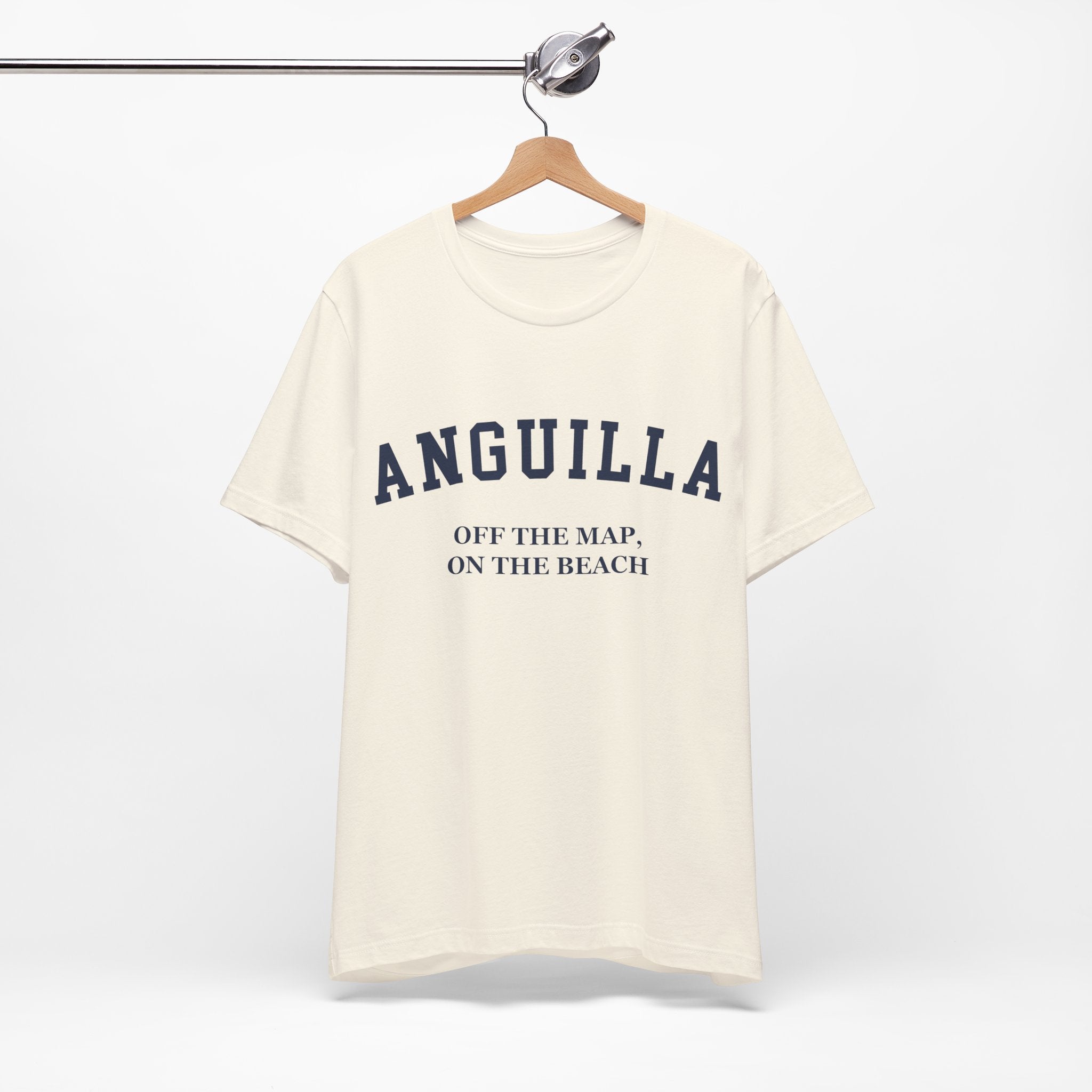 Anguilla Collegiate — 100% Cotton Premium Unisex T-Shirt | BY CHARLES