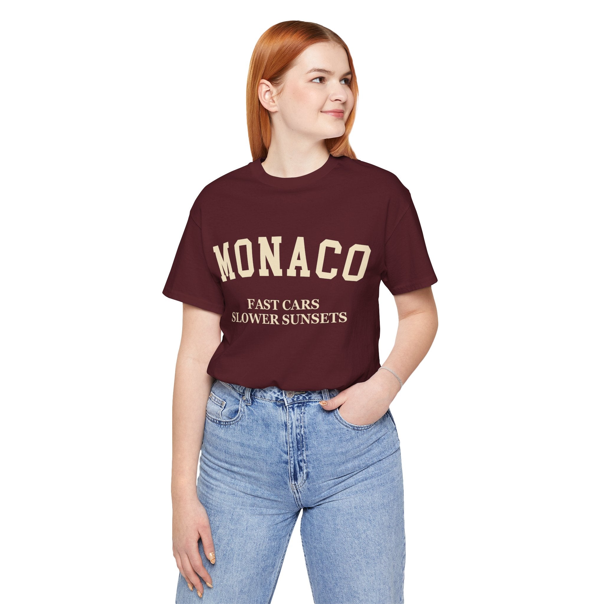 Monaco Collegiate — 100% Cotton Premium Unisex T-Shirt | BY CHARLES