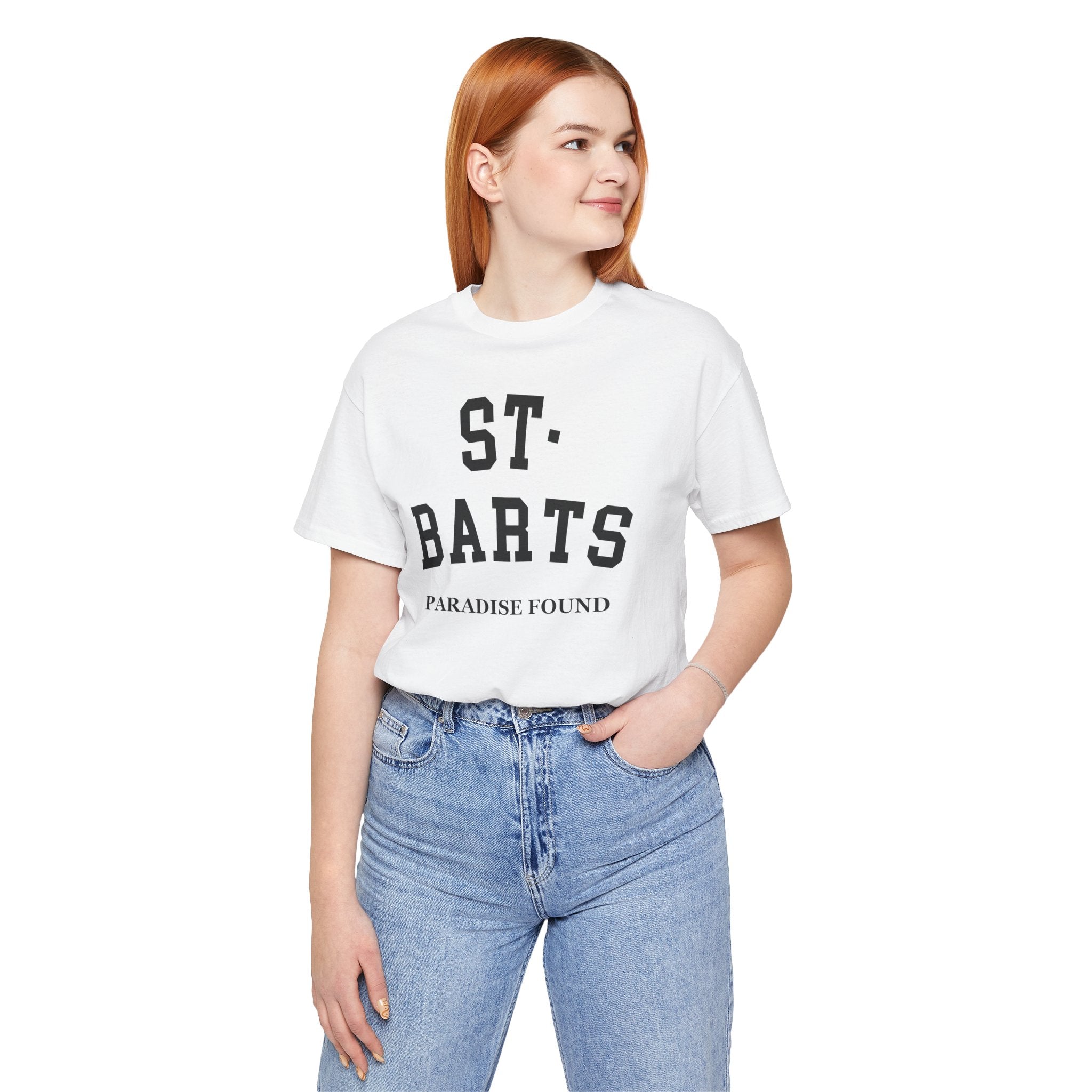 St. Barts Collegiate — 100% Cotton Premium Unisex T-Shirt | BY CHARLES