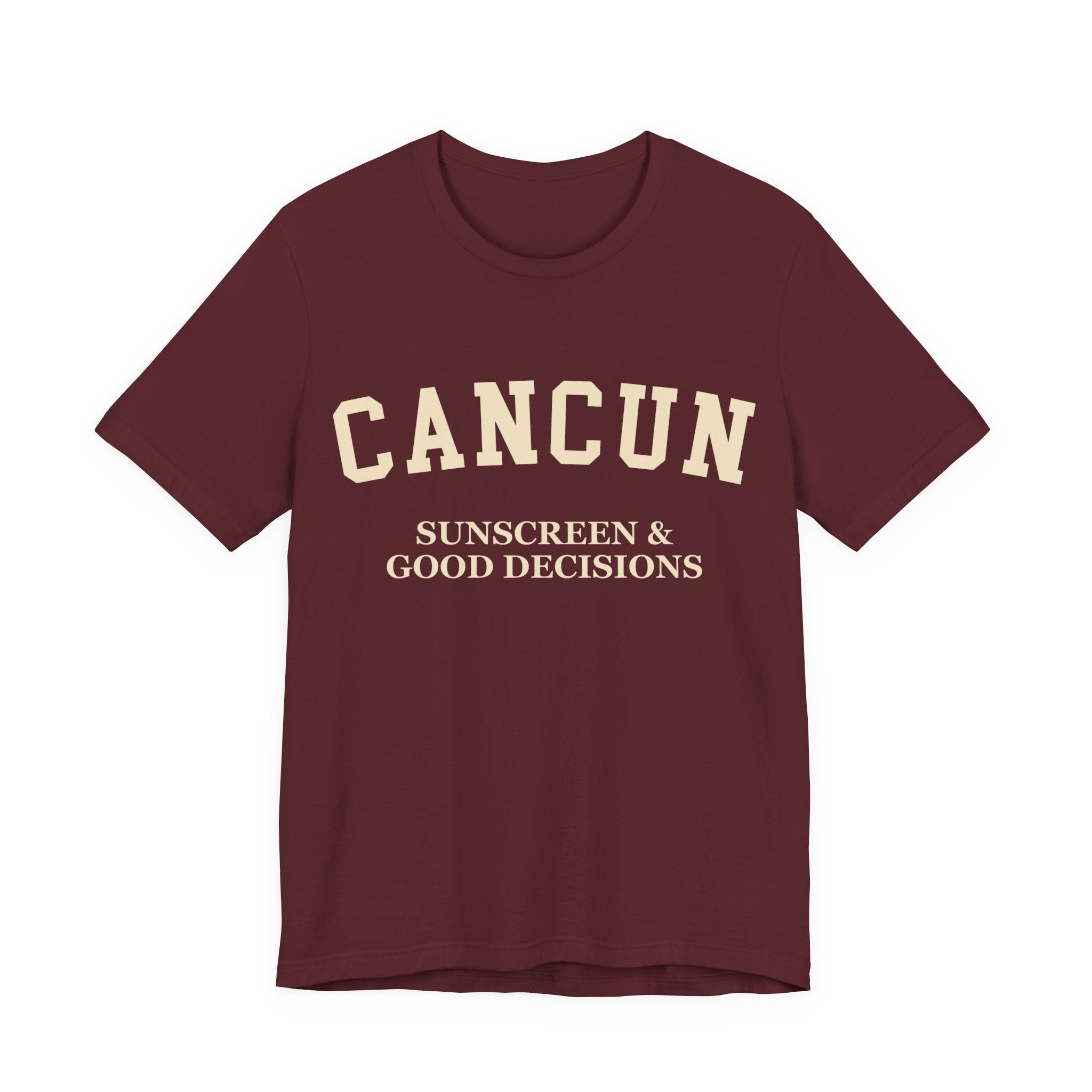 Cancun Collegiate — 100% Cotton Premium Unisex T-Shirt | BY CHARLES