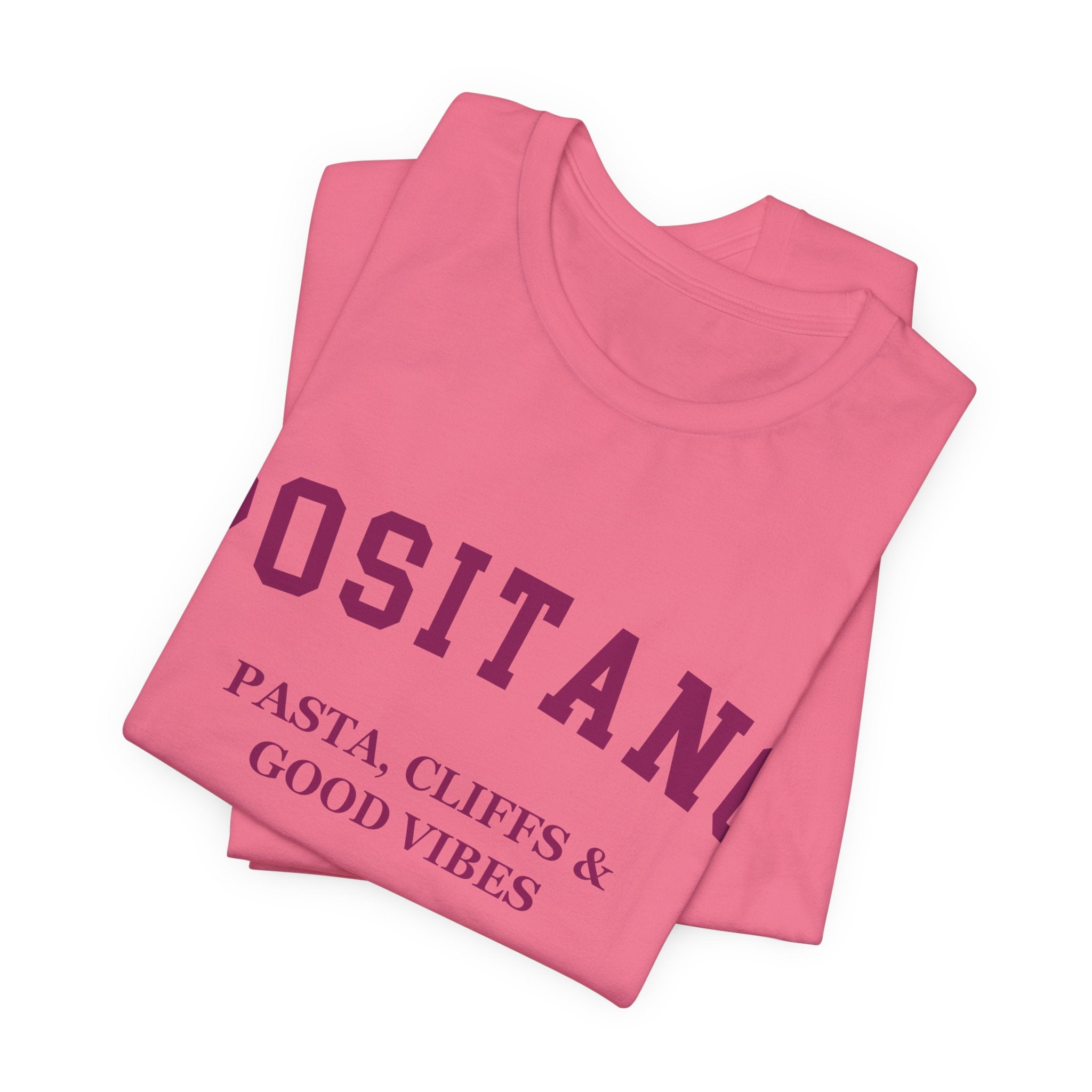 Positano Collegiate — 100% Cotton Premium Unisex T-Shirt | BY CHARLES