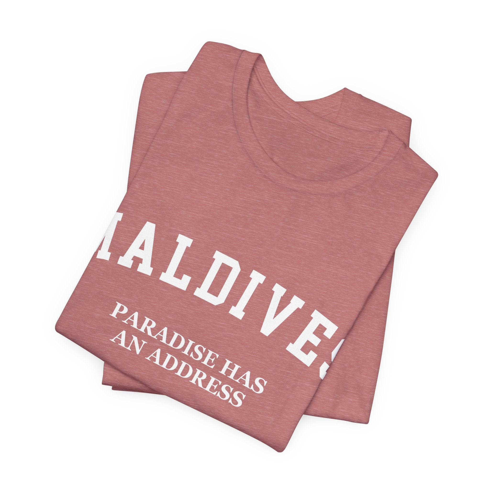 Maldives Collegiate — 100% Cotton Premium Unisex T-Shirt | BY CHARLES