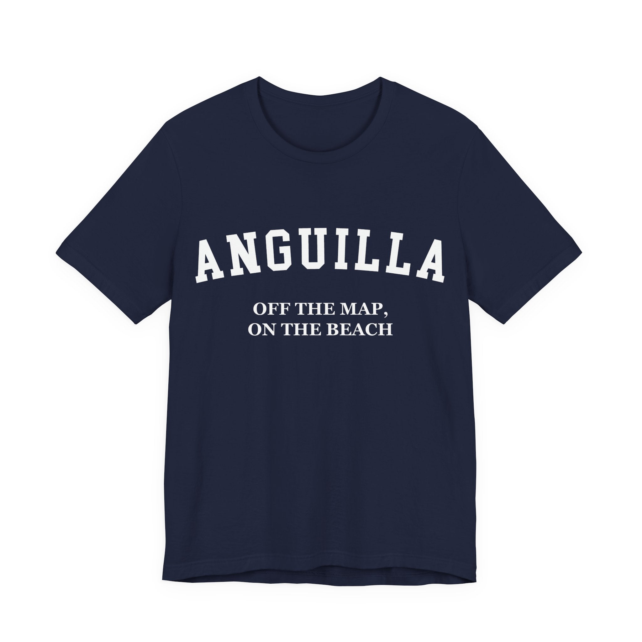 Anguilla Collegiate — 100% Cotton Premium Unisex T-Shirt | BY CHARLES