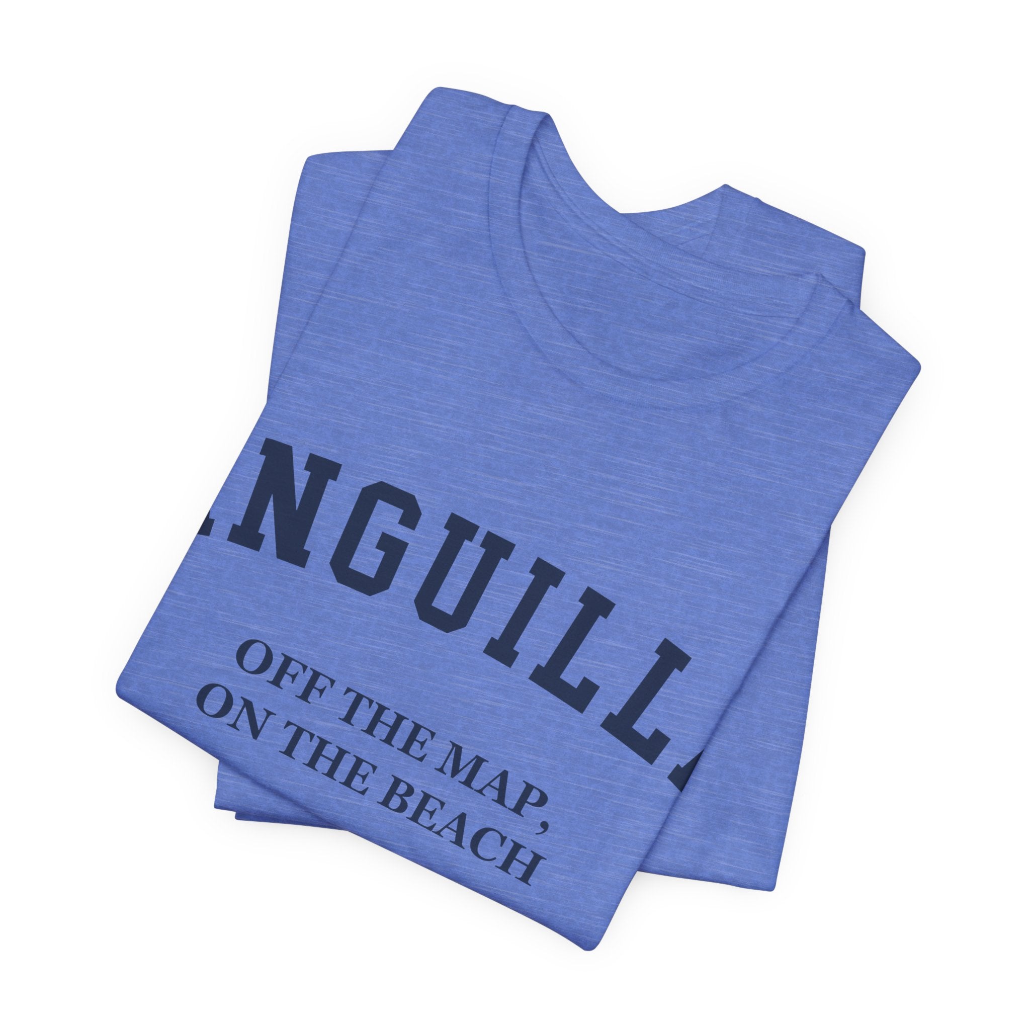 Anguilla Collegiate — 100% Cotton Premium Unisex T-Shirt | BY CHARLES