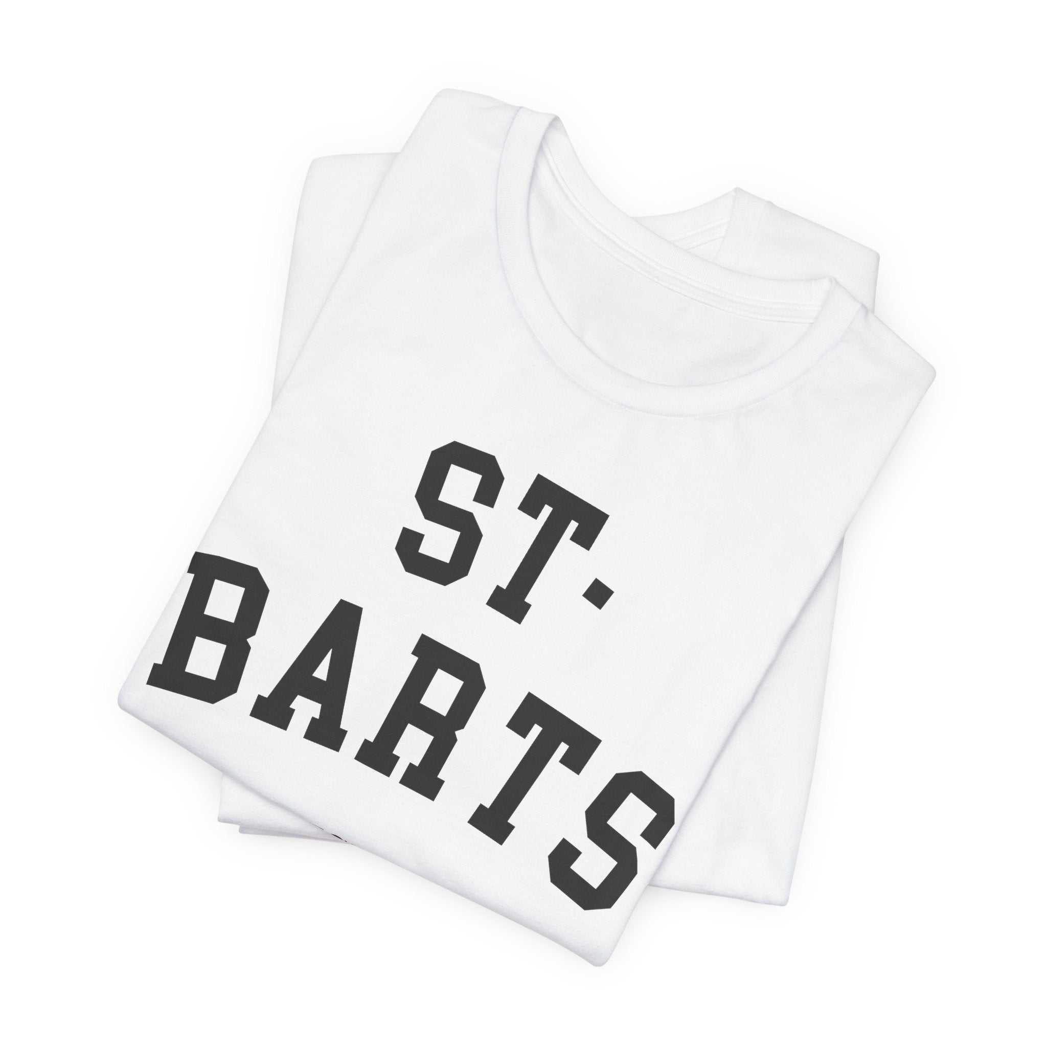 St. Barts Collegiate — 100% Cotton Premium Unisex T-Shirt | BY CHARLES