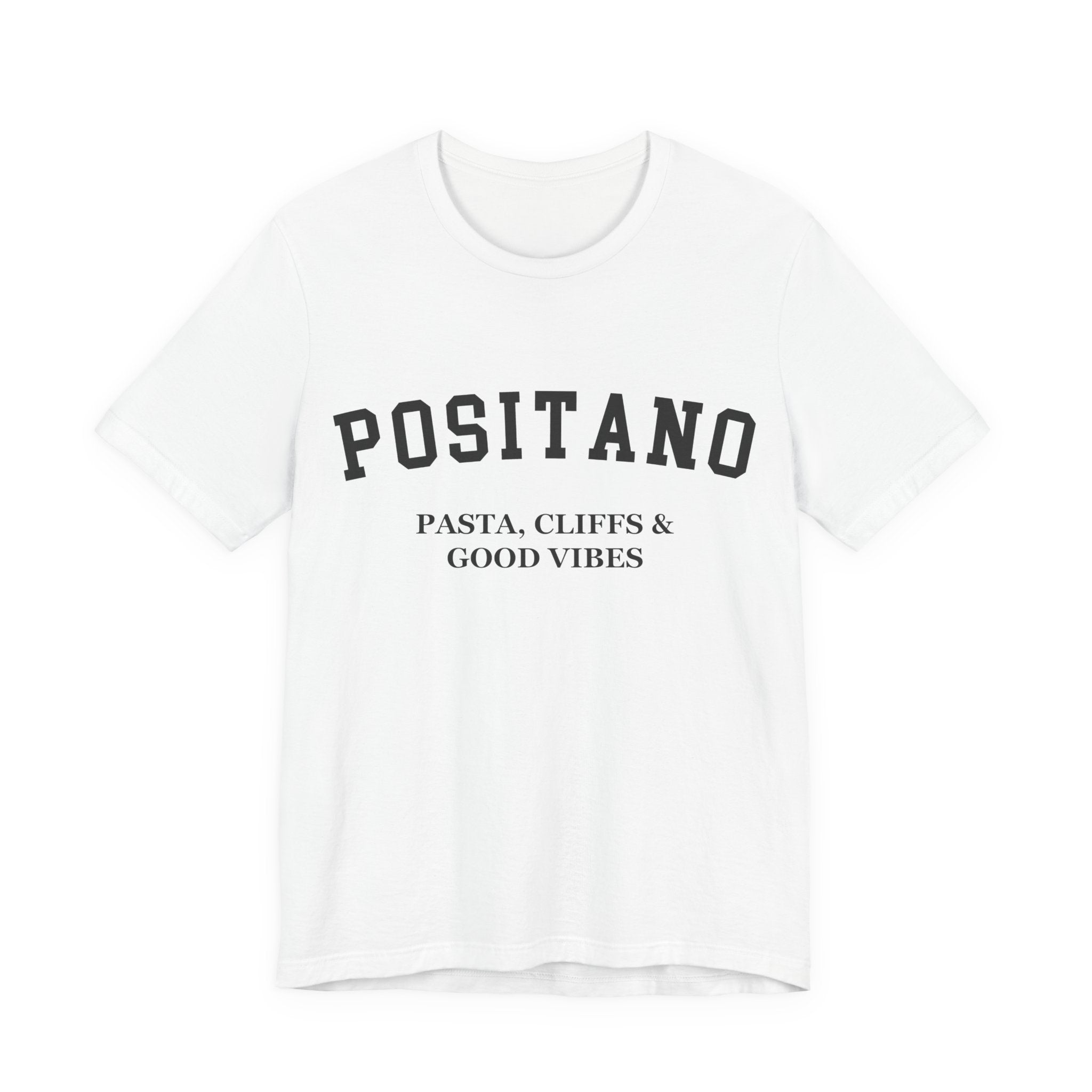 Positano Collegiate — 100% Cotton Premium Unisex T-Shirt | BY CHARLES