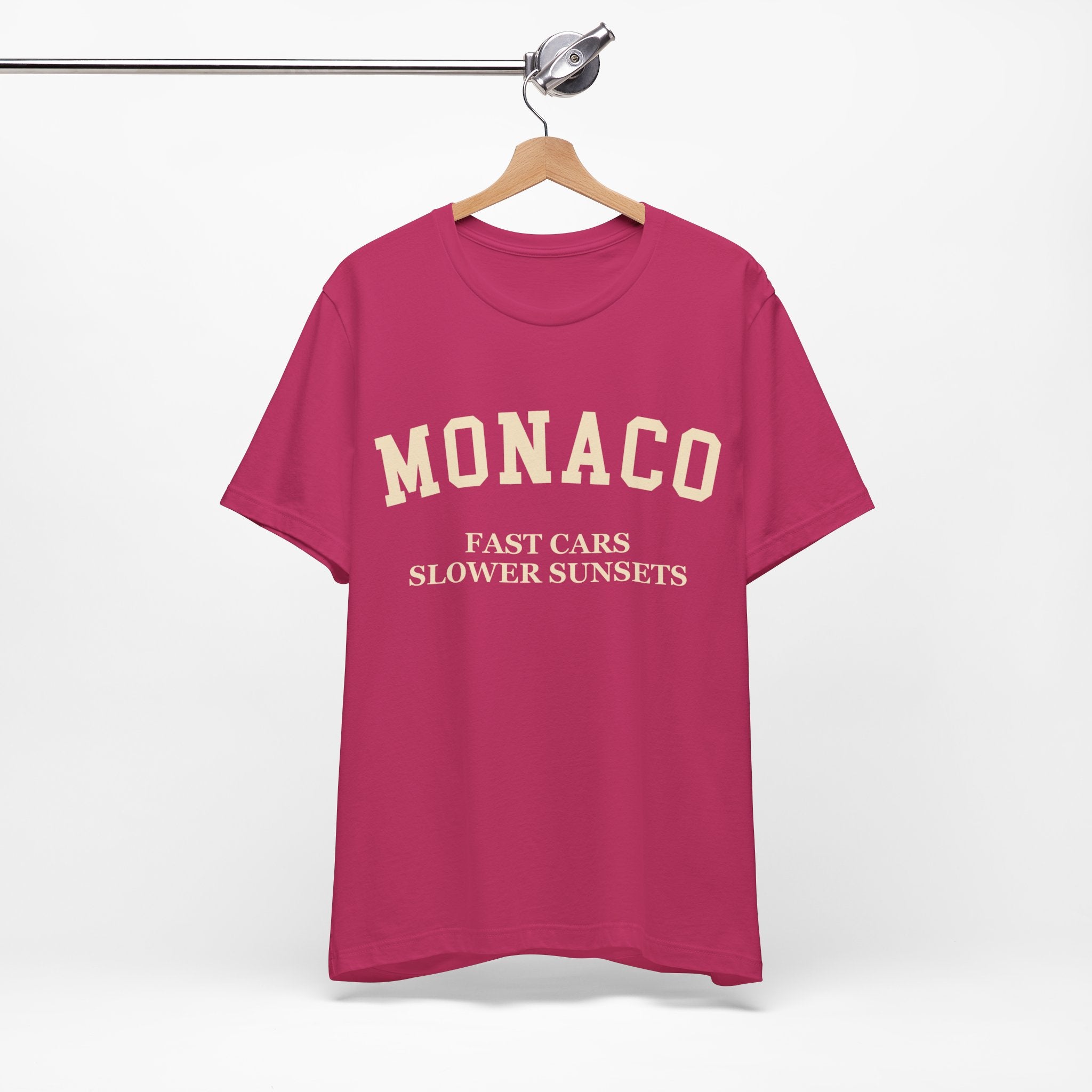Monaco Collegiate — 100% Cotton Premium Unisex T-Shirt | BY CHARLES