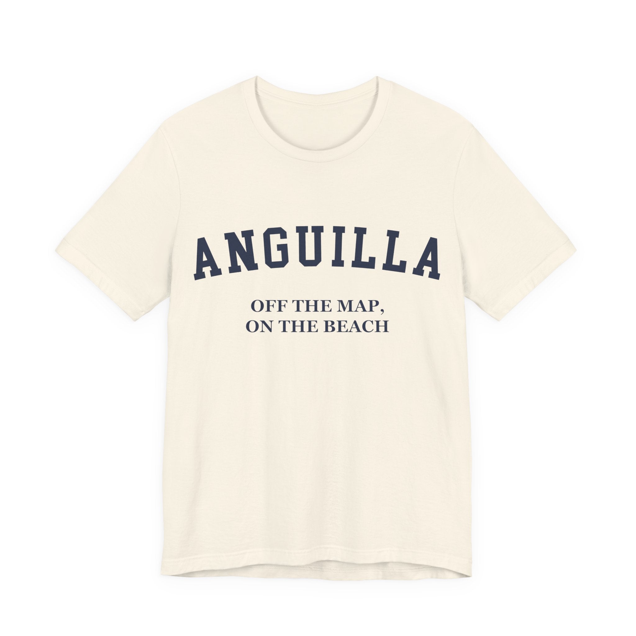 Anguilla Collegiate — 100% Cotton Premium Unisex T-Shirt | BY CHARLES