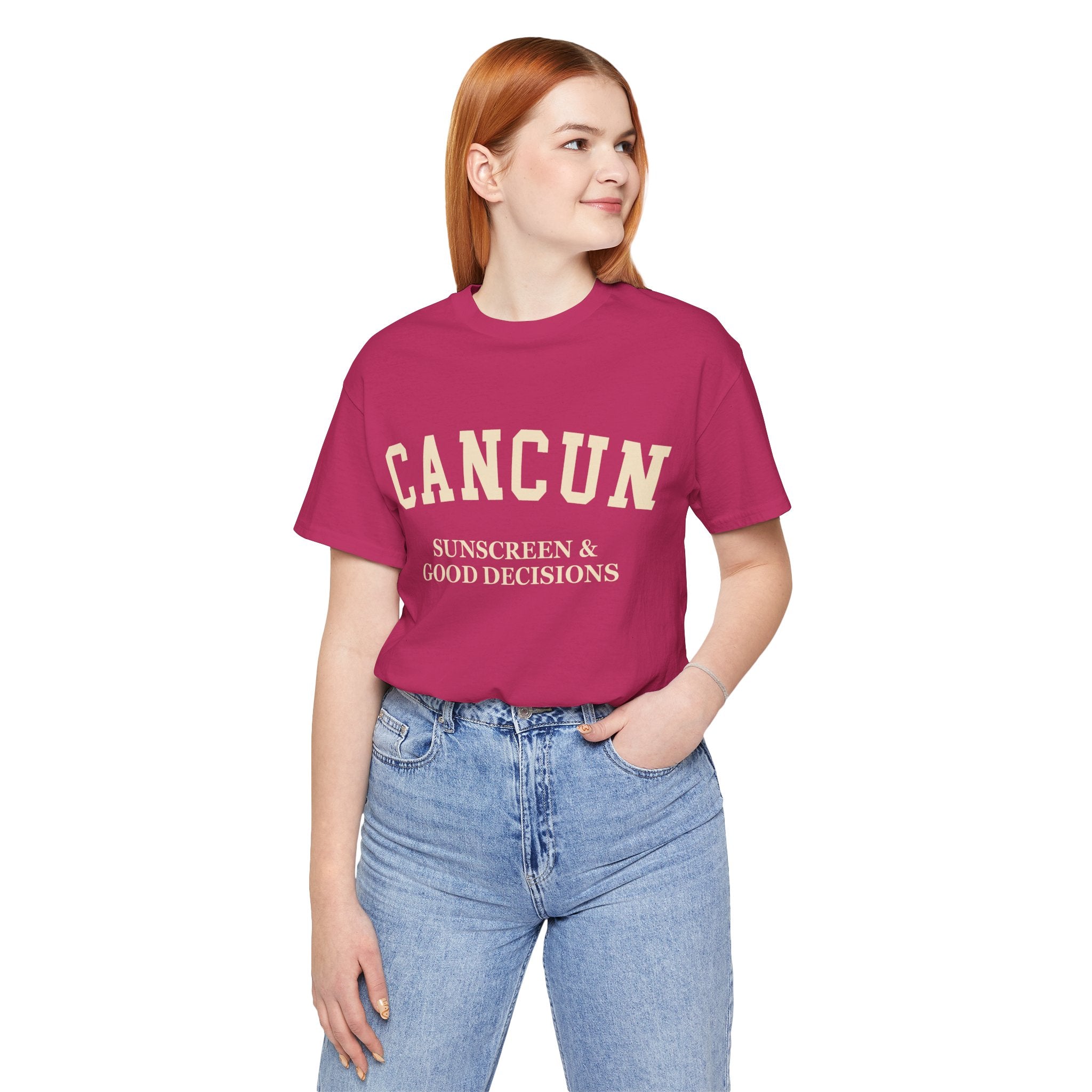 Cancun Collegiate — 100% Cotton Premium Unisex T-Shirt | BY CHARLES