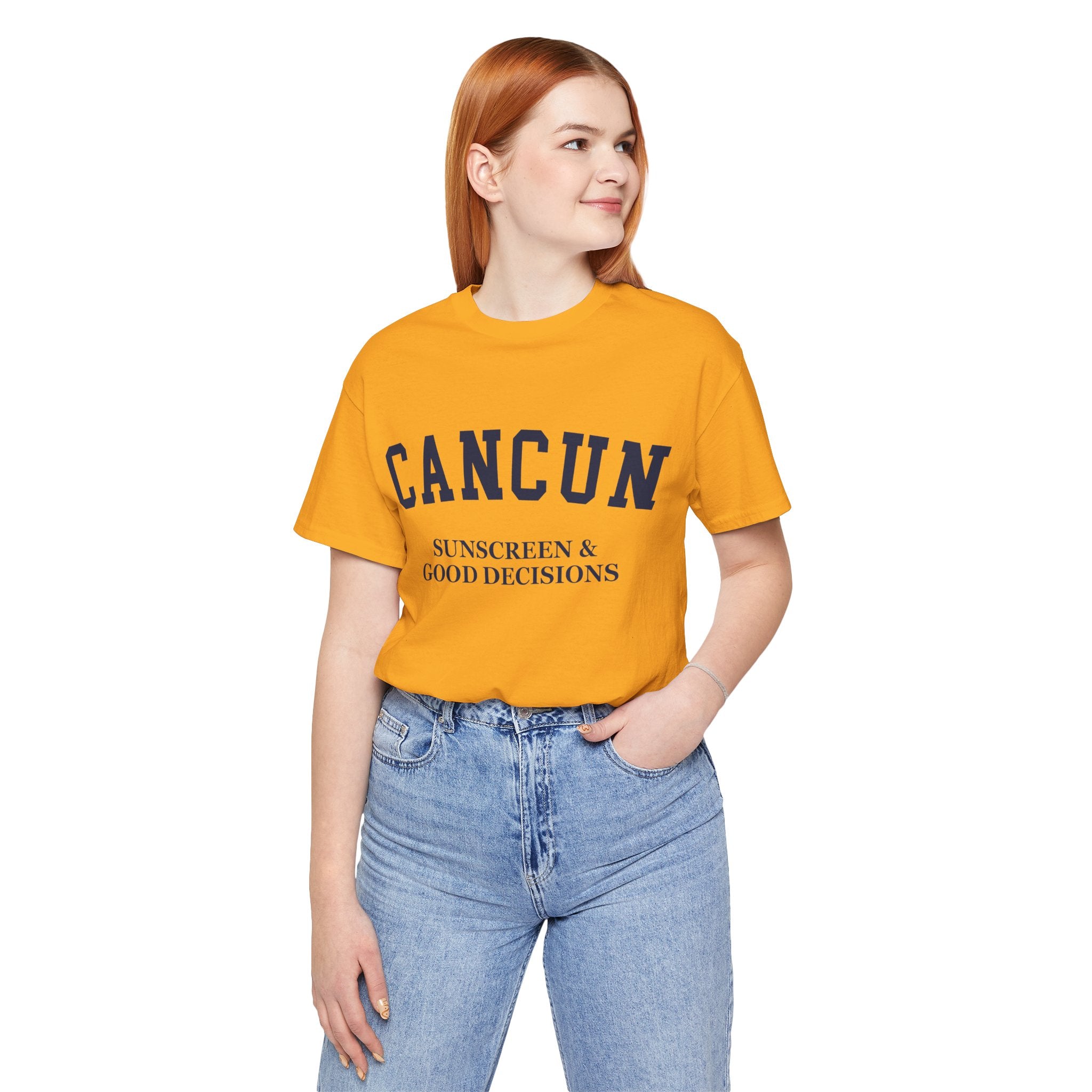 Cancun Collegiate — 100% Cotton Premium Unisex T-Shirt | BY CHARLES