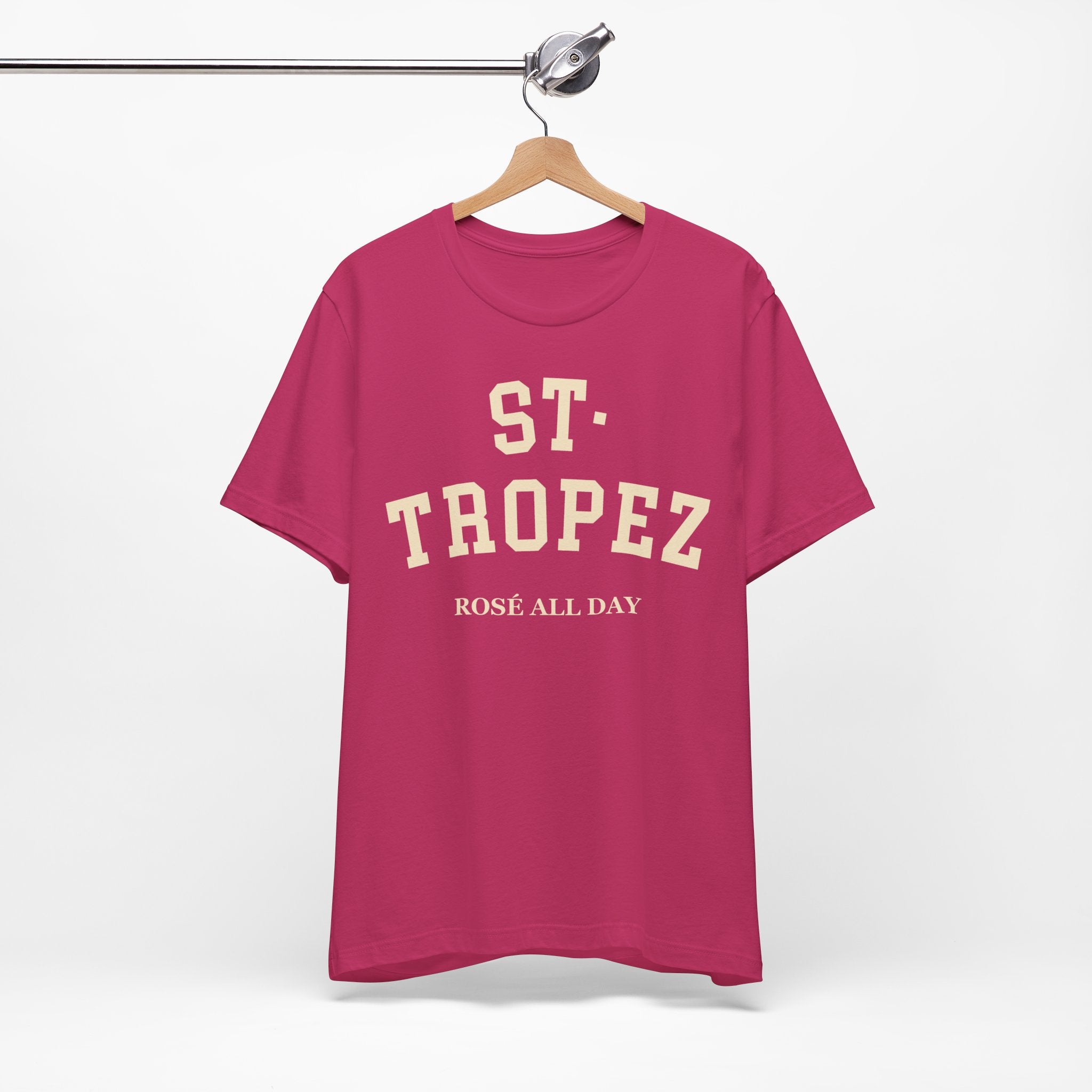 St. Tropez Collegiate — 100% Cotton Premium Unisex T-Shirt | BY CHARLES