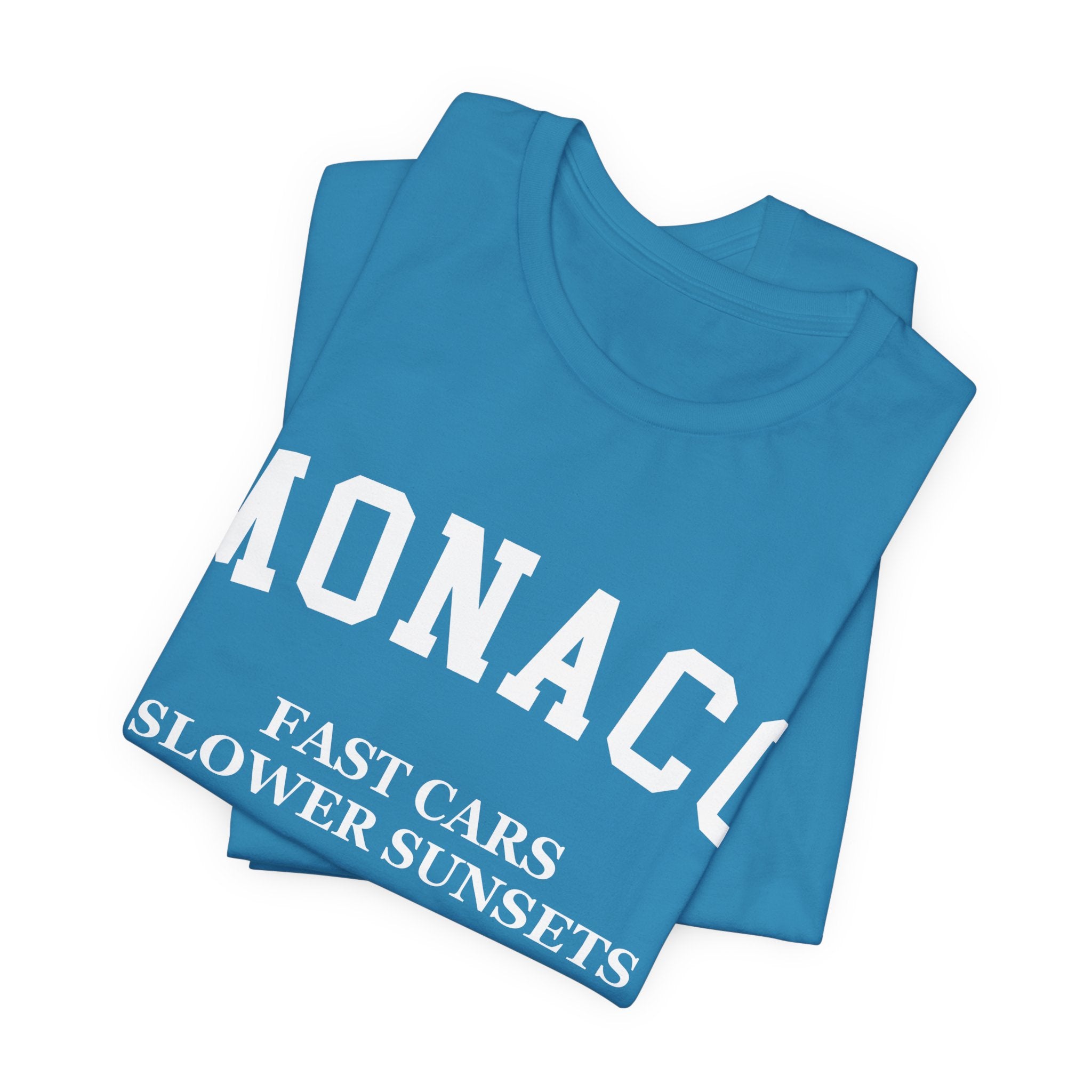 Monaco Collegiate — 100% Cotton Premium Unisex T-Shirt | BY CHARLES