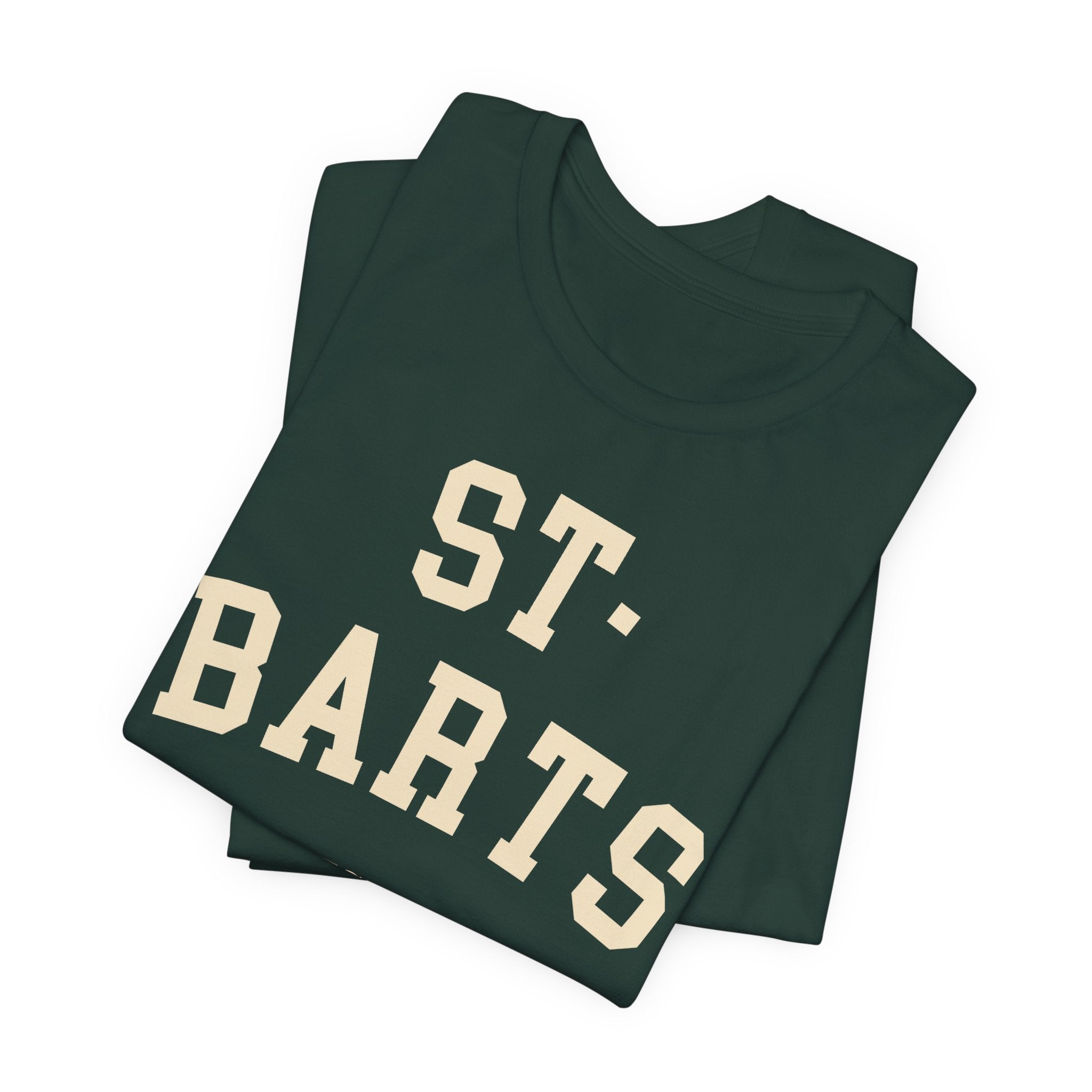 St. Barts Collegiate — 100% Cotton Premium Unisex T-Shirt | BY CHARLES