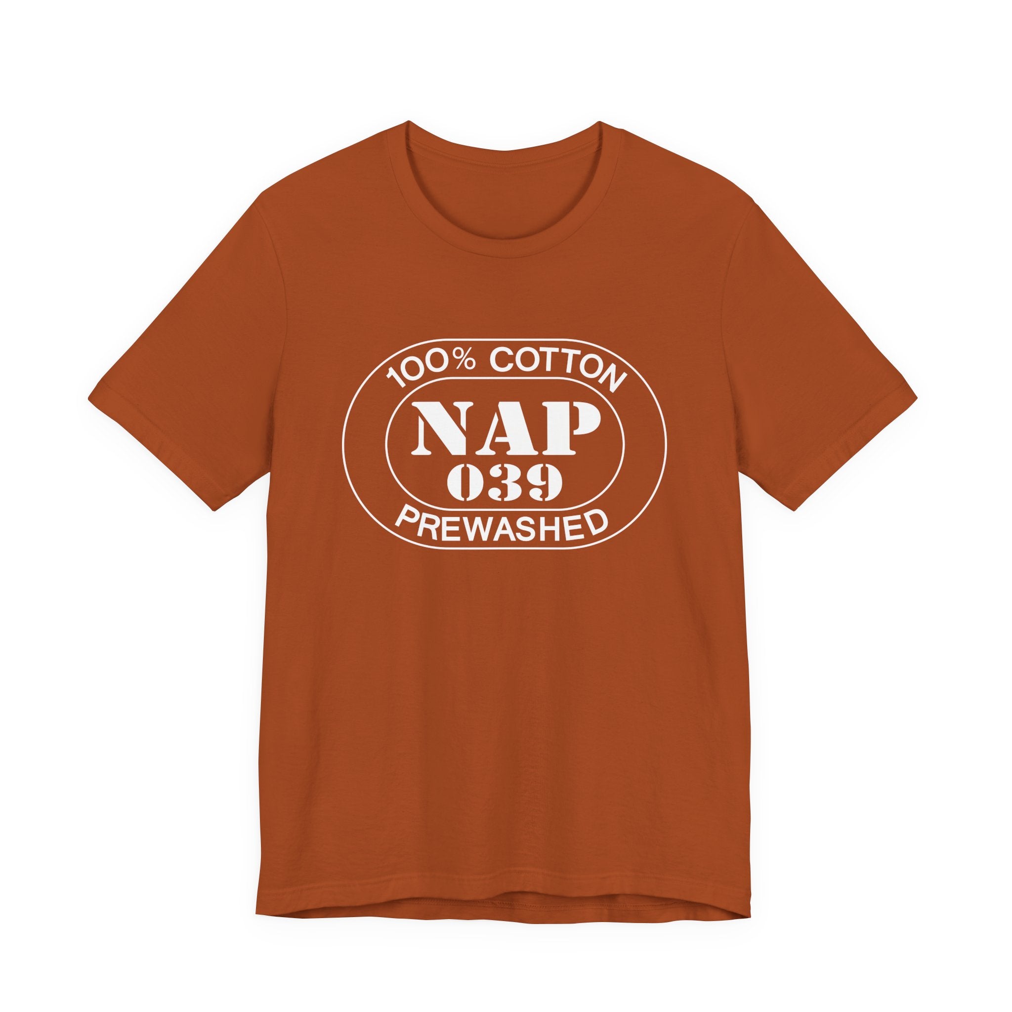 Positano Airport Oval tee in autumn, front view