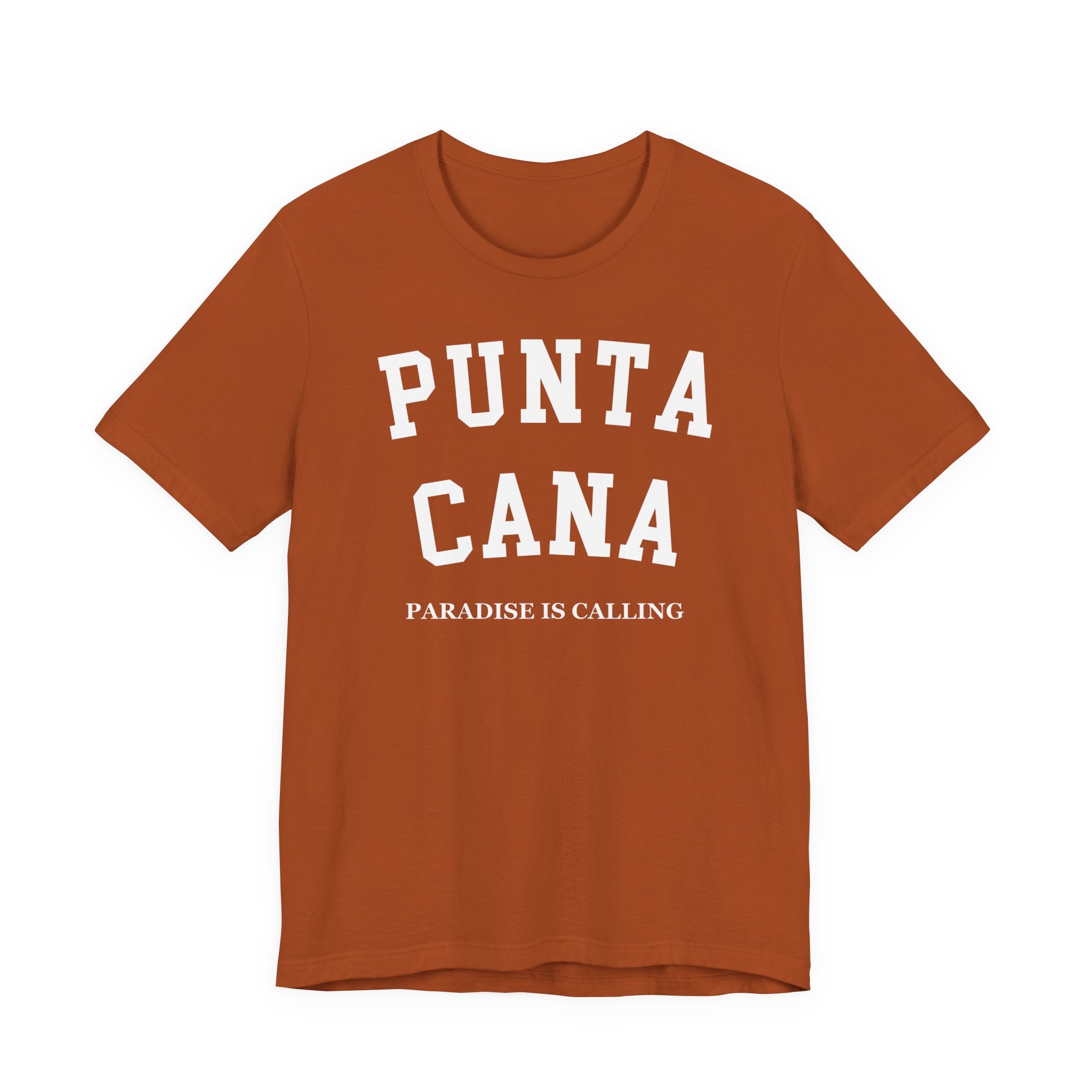Punta Cana Collegiate — 100% Cotton Premium Unisex T-Shirt | BY CHARLES