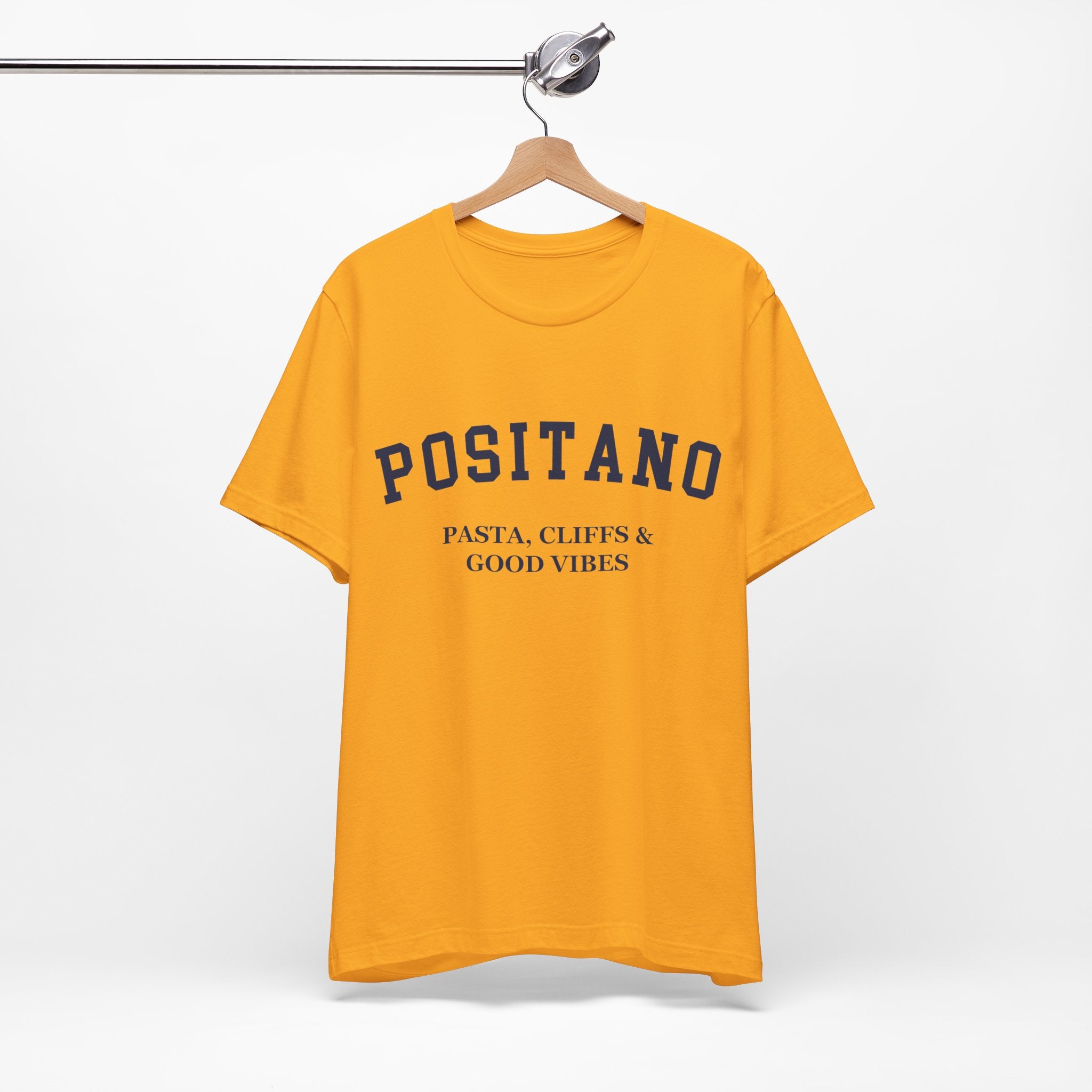 Positano Collegiate — 100% Cotton Premium Unisex T-Shirt | BY CHARLES