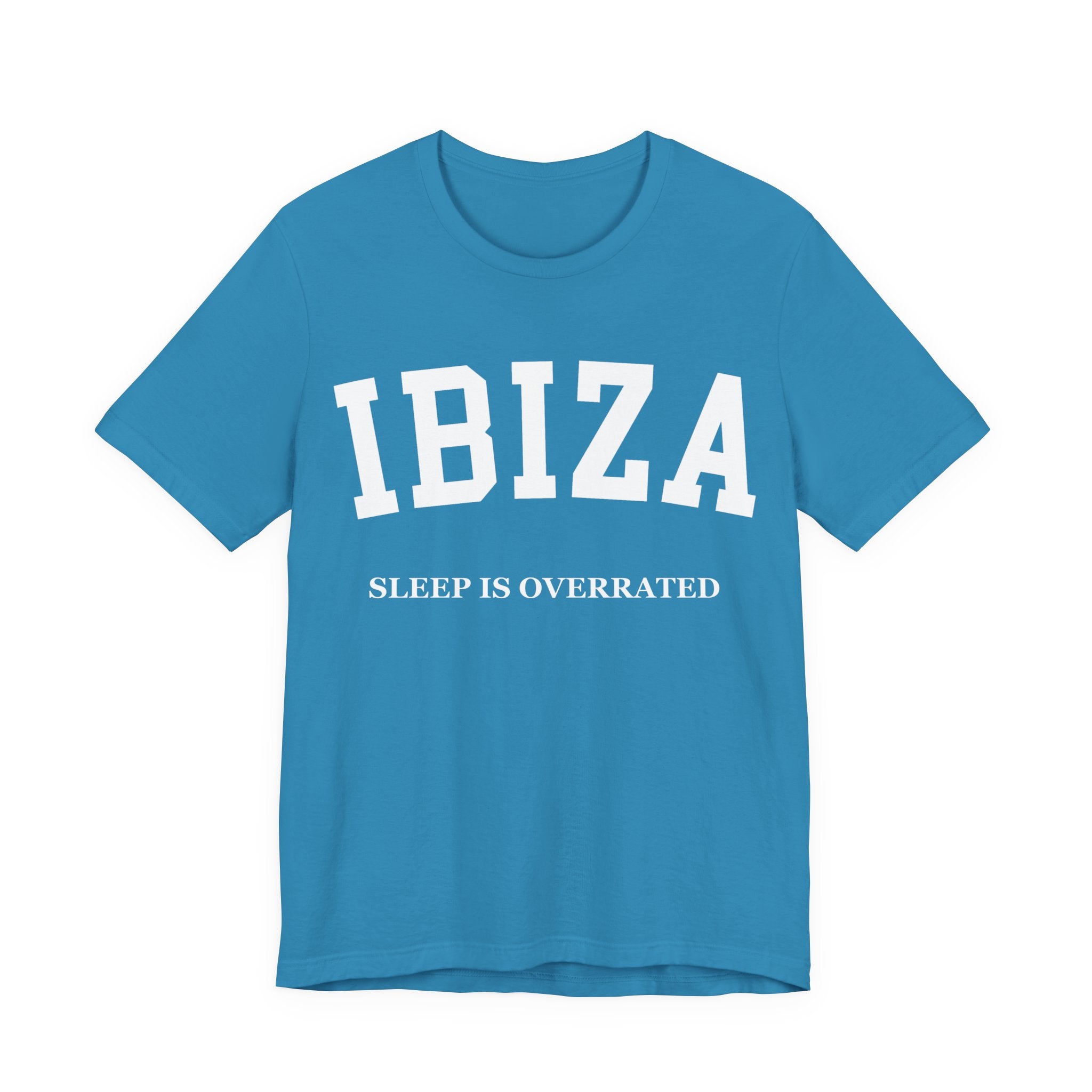 Ibiza Collegiate — 100% Cotton Premium Unisex T-Shirt | BY CHARLES