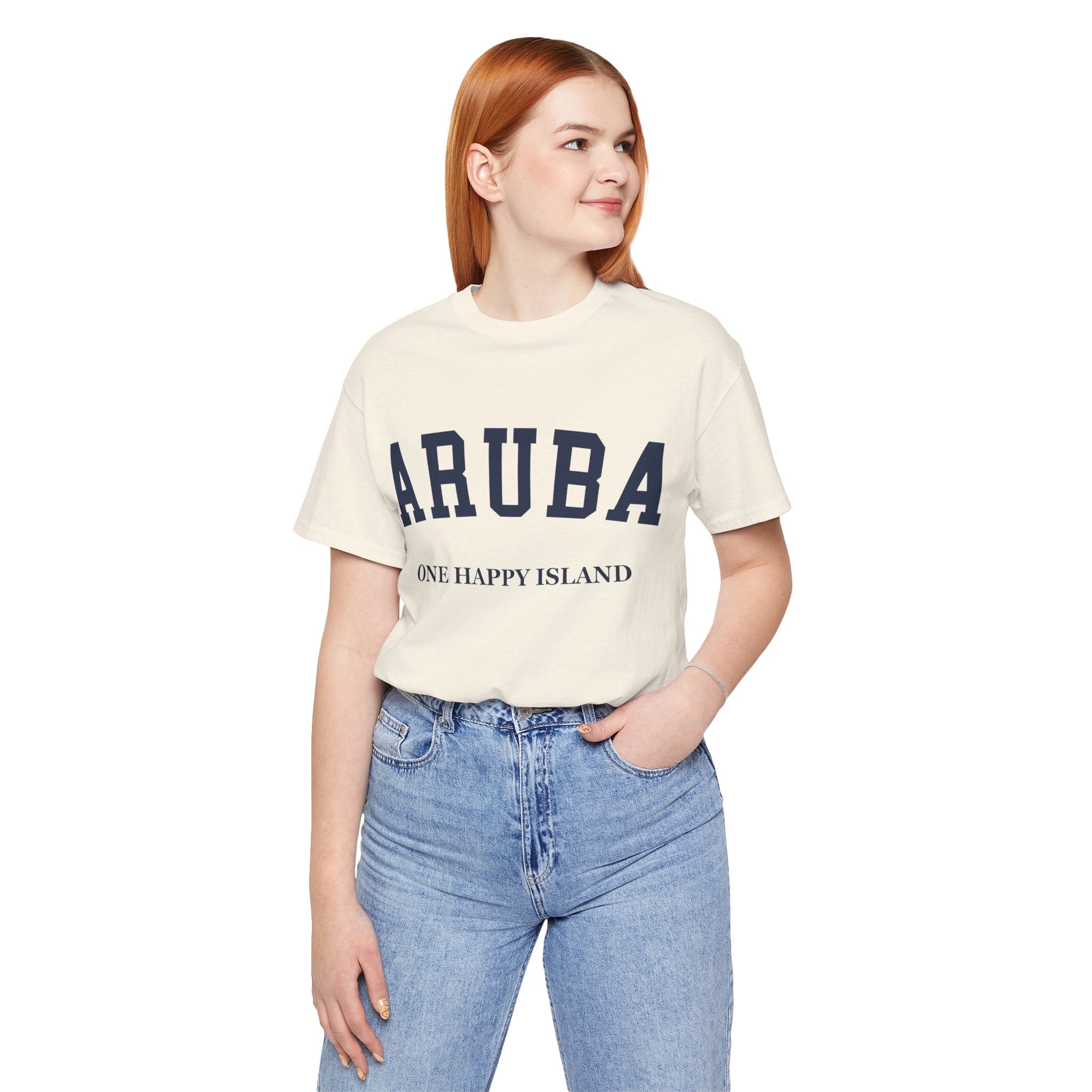 Aruba Collegiate — 100% Cotton Premium Unisex T-Shirt | BY CHARLES