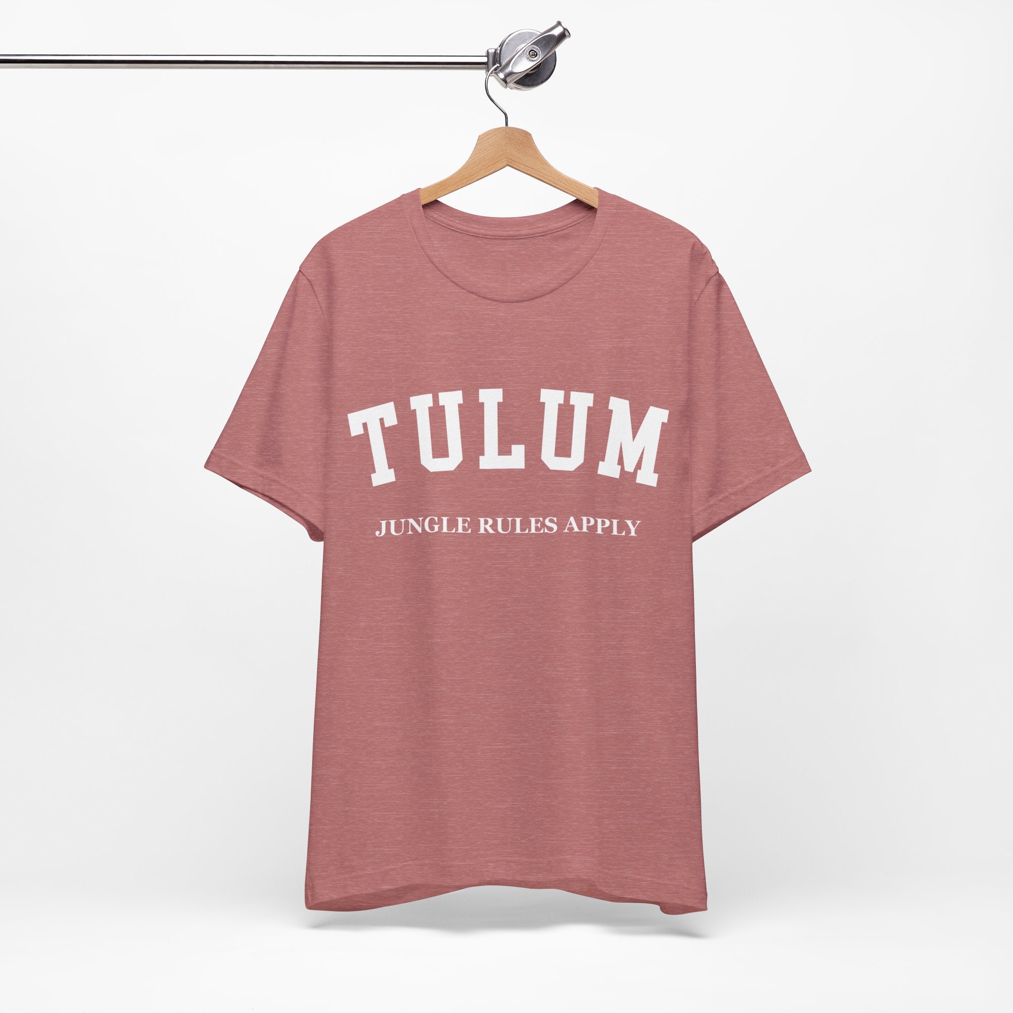Tulum Collegiate — 100% Cotton Premium Unisex T-Shirt | BY CHARLES