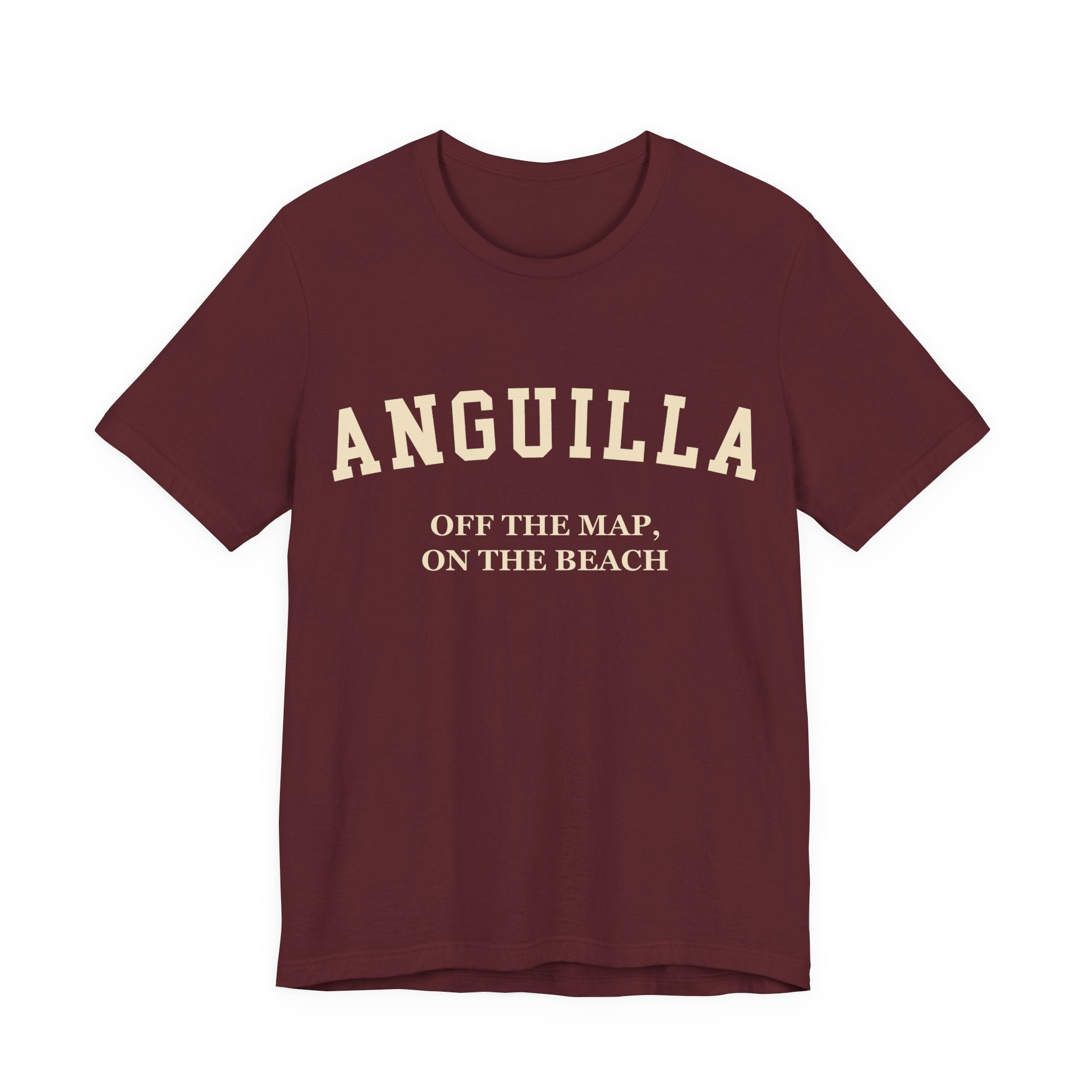 Anguilla Collegiate — 100% Cotton Premium Unisex T-Shirt | BY CHARLES