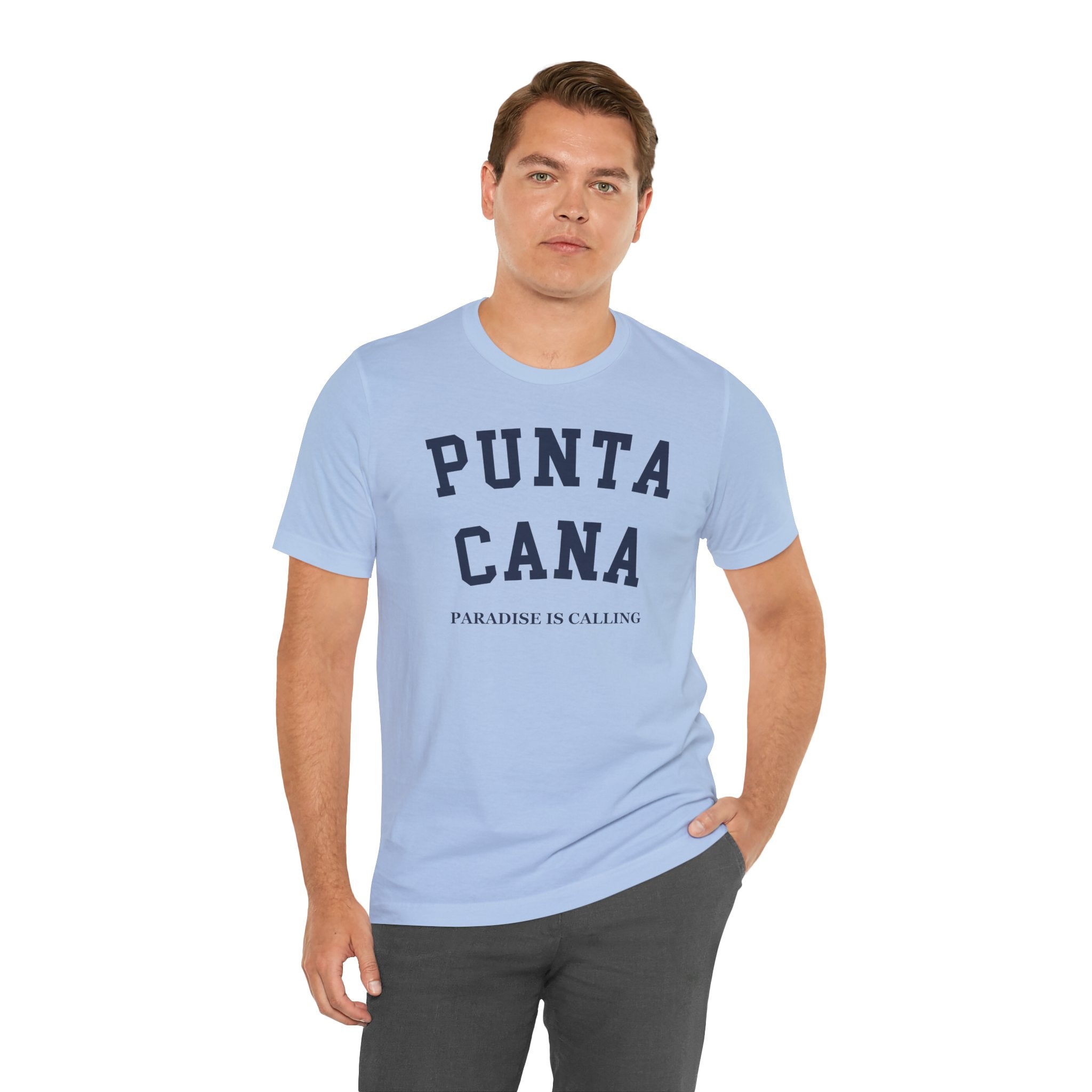 Punta Cana Collegiate — 100% Cotton Premium Unisex T-Shirt | BY CHARLES