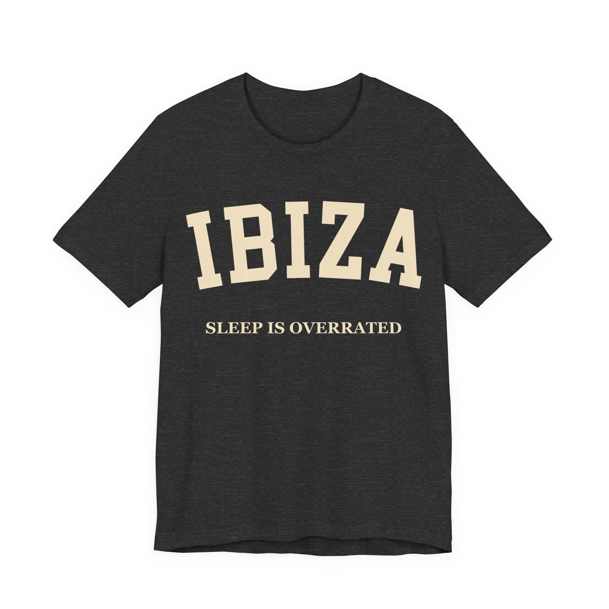 Ibiza Collegiate — 100% Cotton Premium Unisex T-Shirt | BY CHARLES