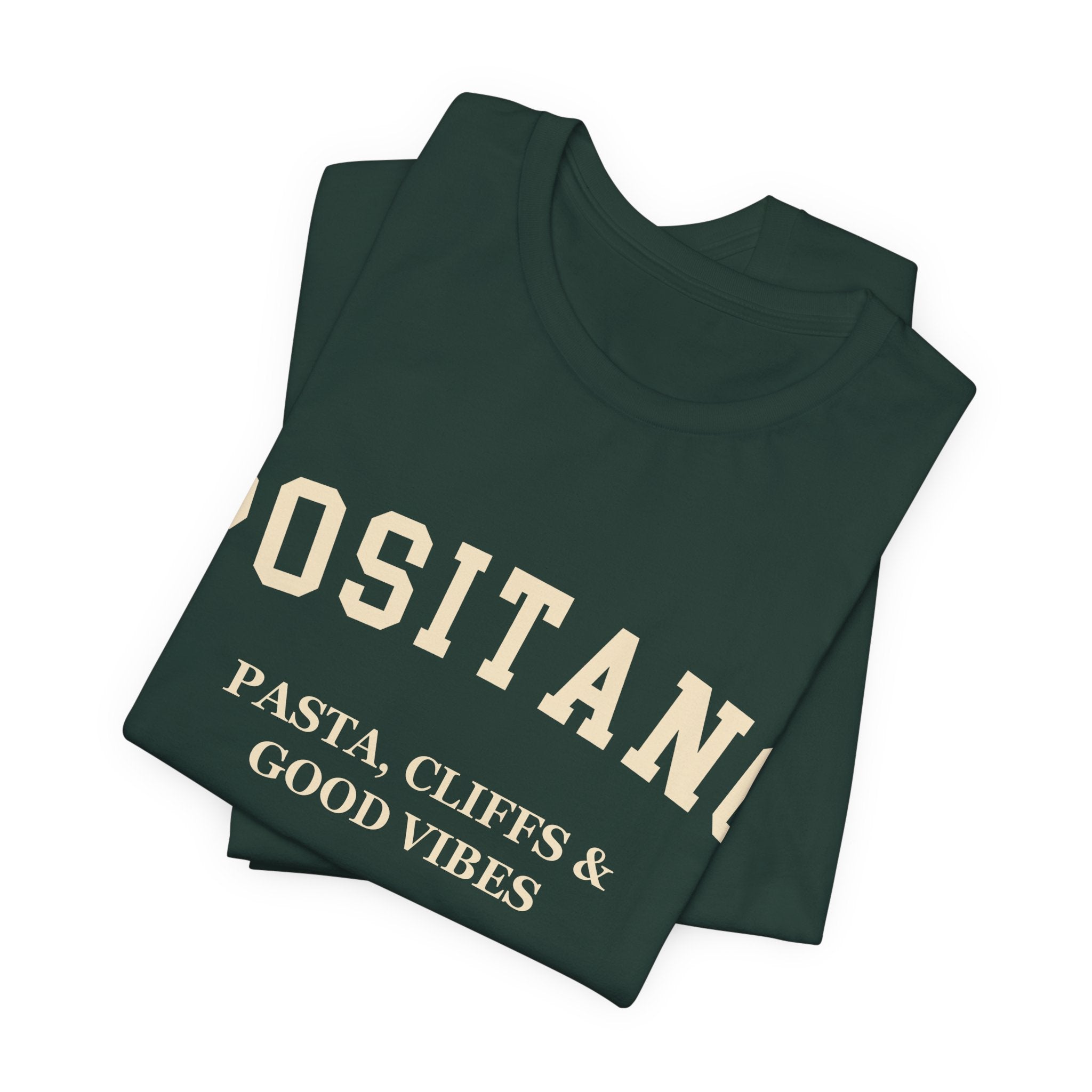 Positano Collegiate — 100% Cotton Premium Unisex T-Shirt | BY CHARLES
