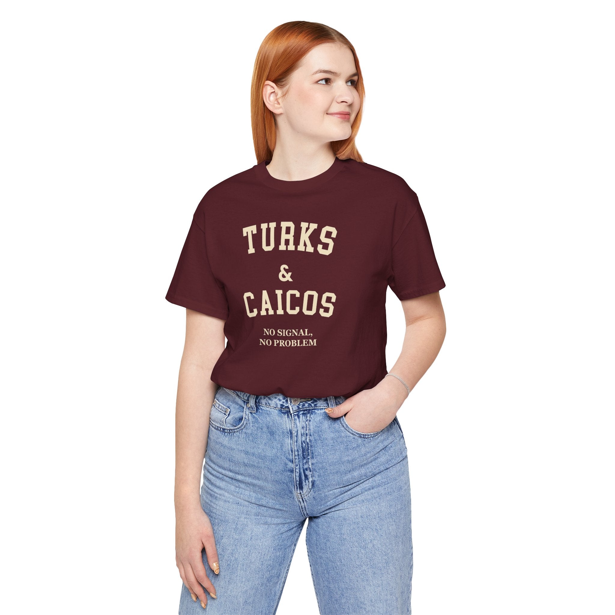 Turks & Caicos Collegiate — 100% Cotton Premium Unisex T-Shirt | BY CHARLES