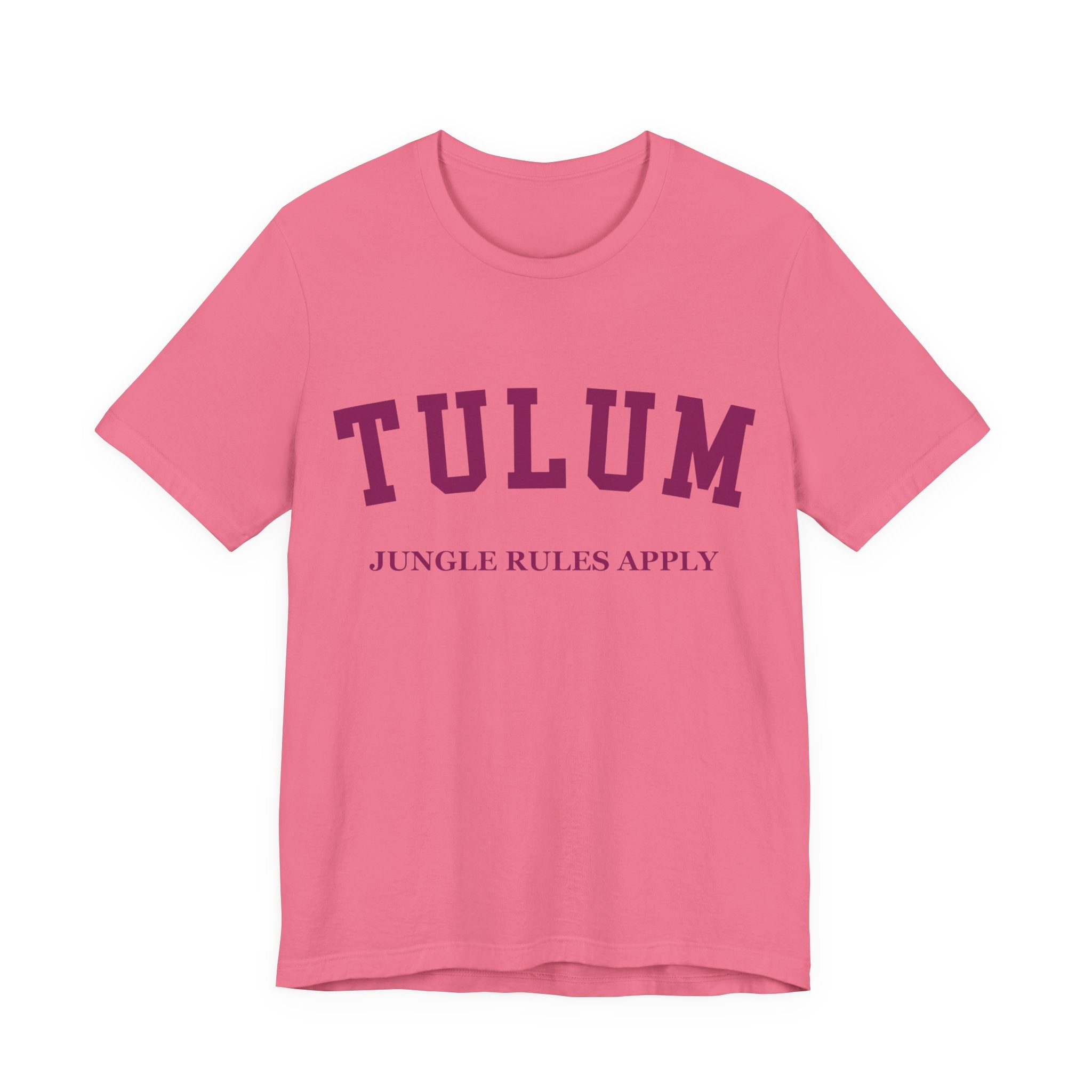 Tulum Collegiate — 100% Cotton Premium Unisex T-Shirt | BY CHARLES