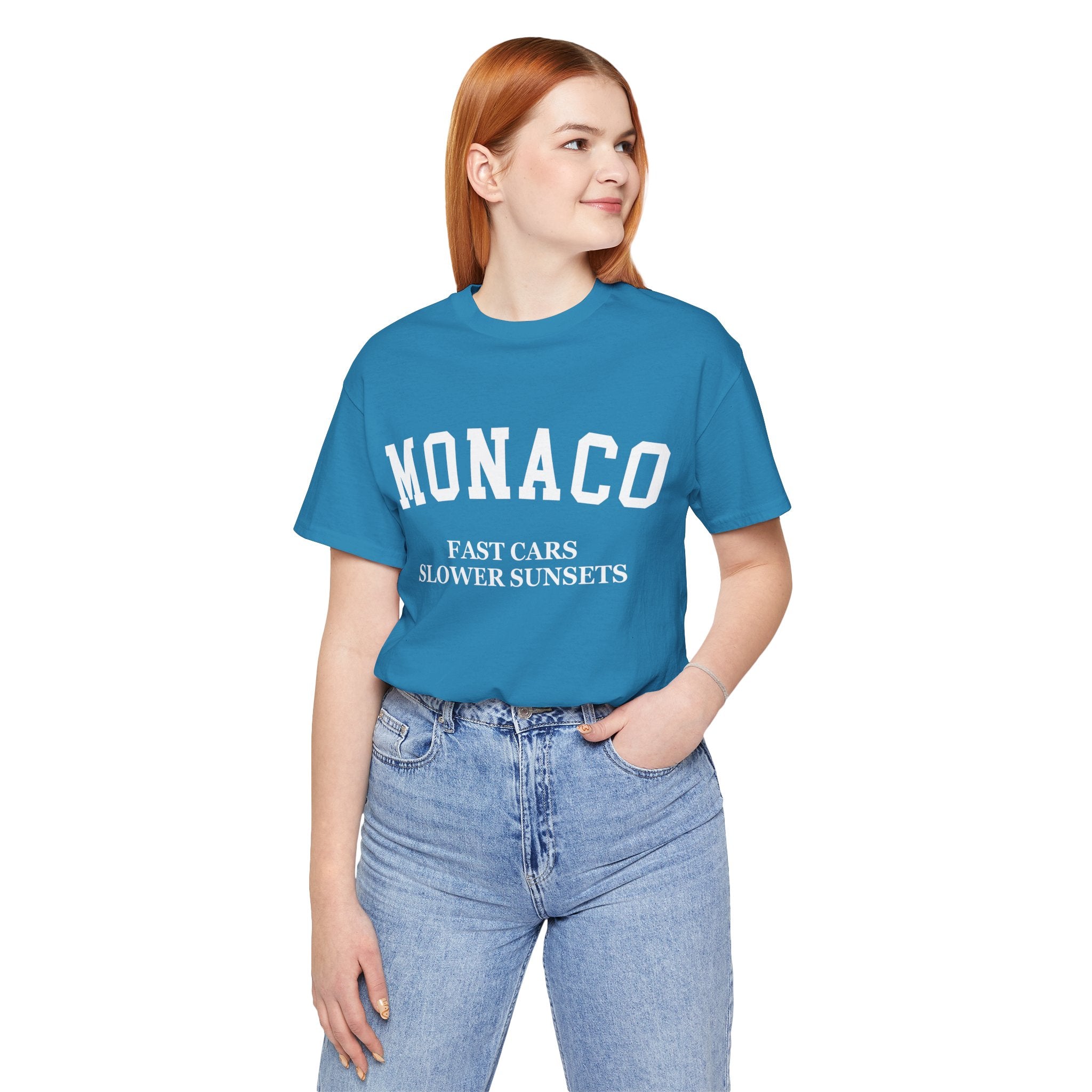 Monaco Collegiate — 100% Cotton Premium Unisex T-Shirt | BY CHARLES