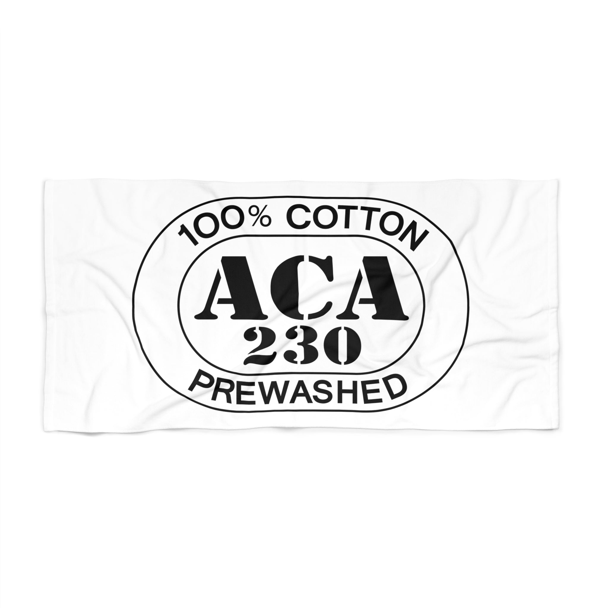 Acapulco Airport Oval Beach Towel — Premium Oversized | BY CHARLES