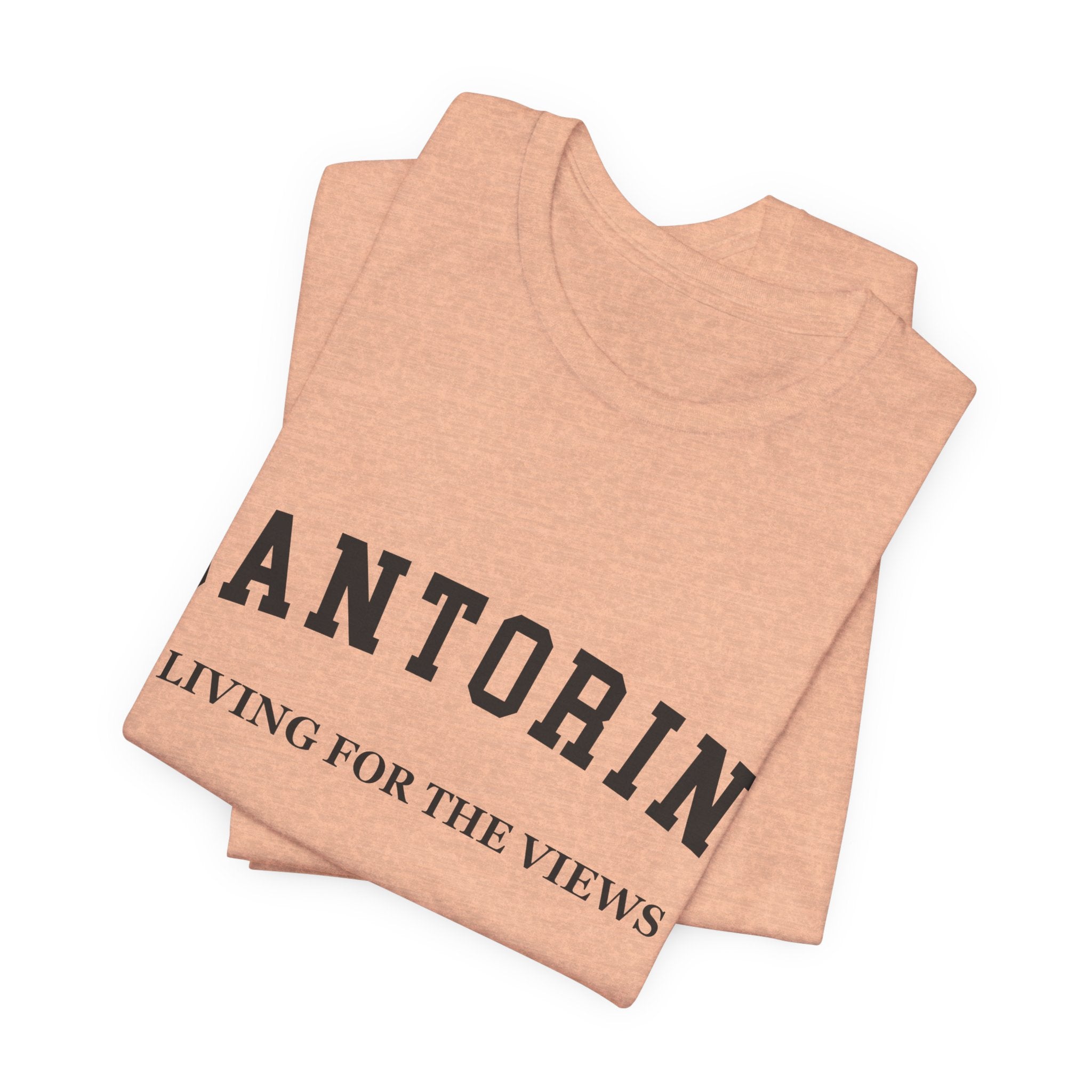 Santorini Collegiate — 100% Cotton Premium Unisex T-Shirt | BY CHARLES