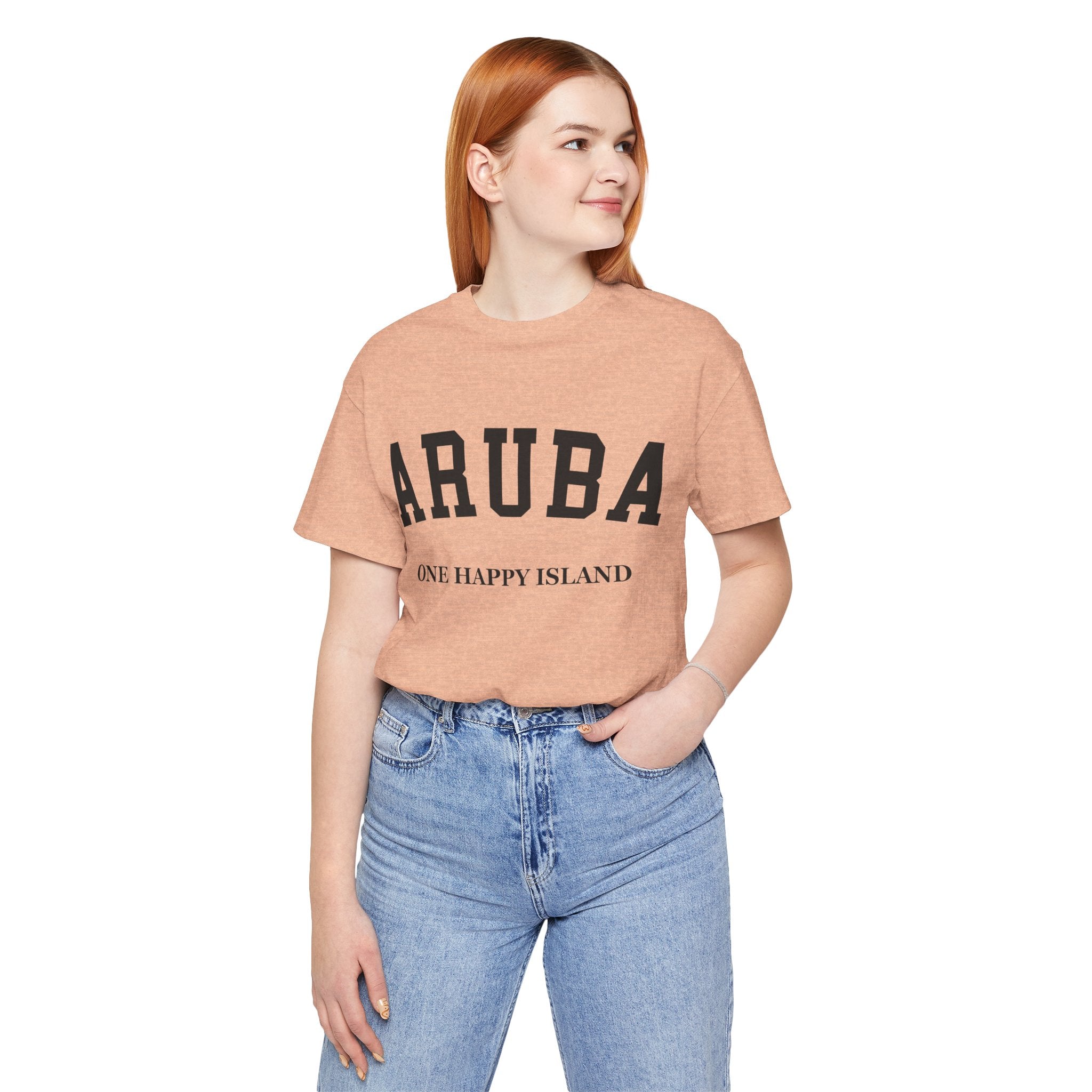 Aruba Collegiate — 100% Cotton Premium Unisex T-Shirt | BY CHARLES