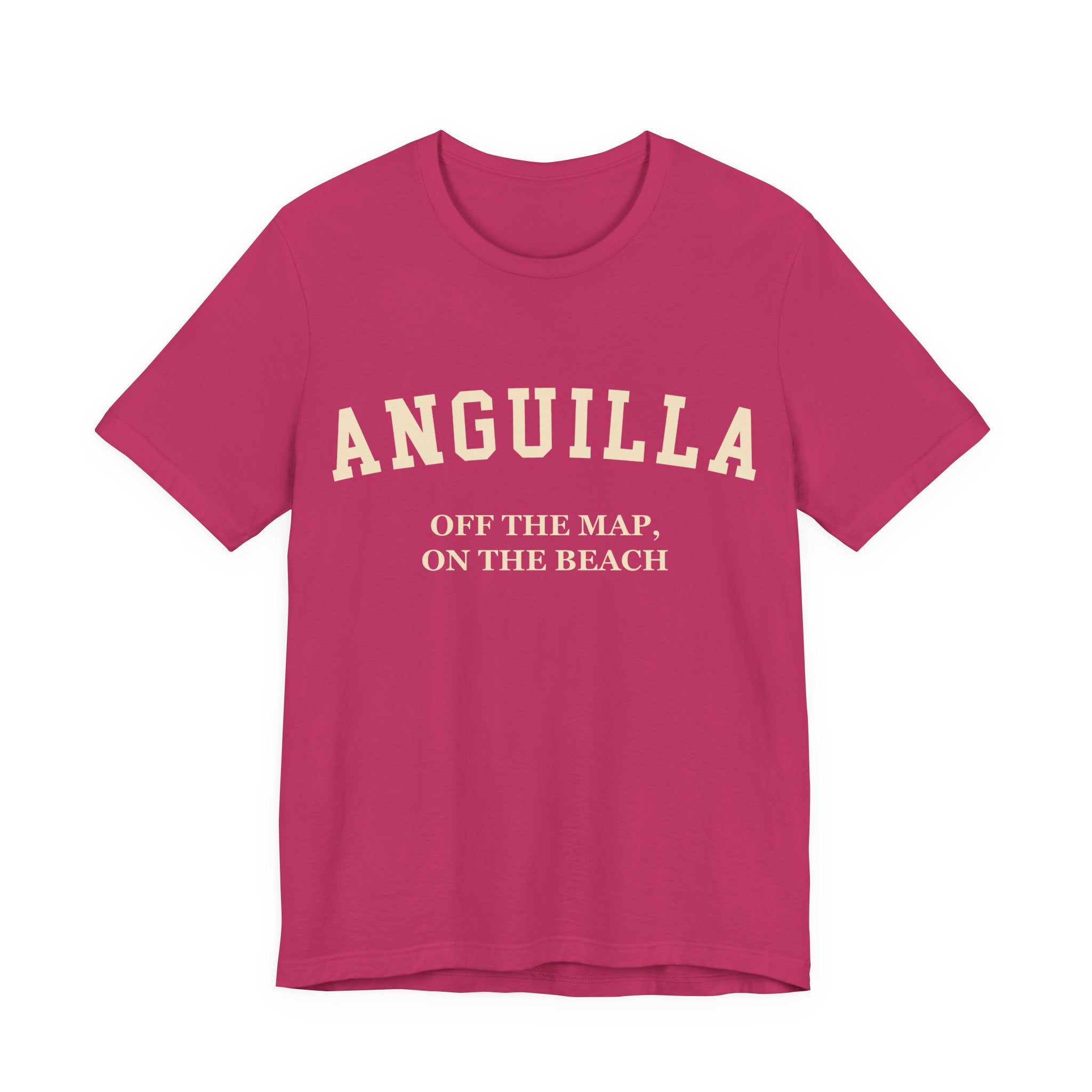 Anguilla Collegiate — 100% Cotton Premium Unisex T-Shirt | BY CHARLES