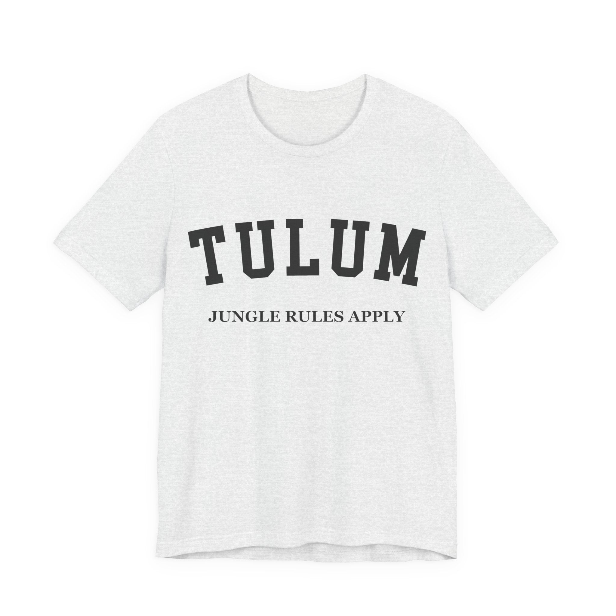 Tulum Collegiate — 100% Cotton Premium Unisex T-Shirt | BY CHARLES