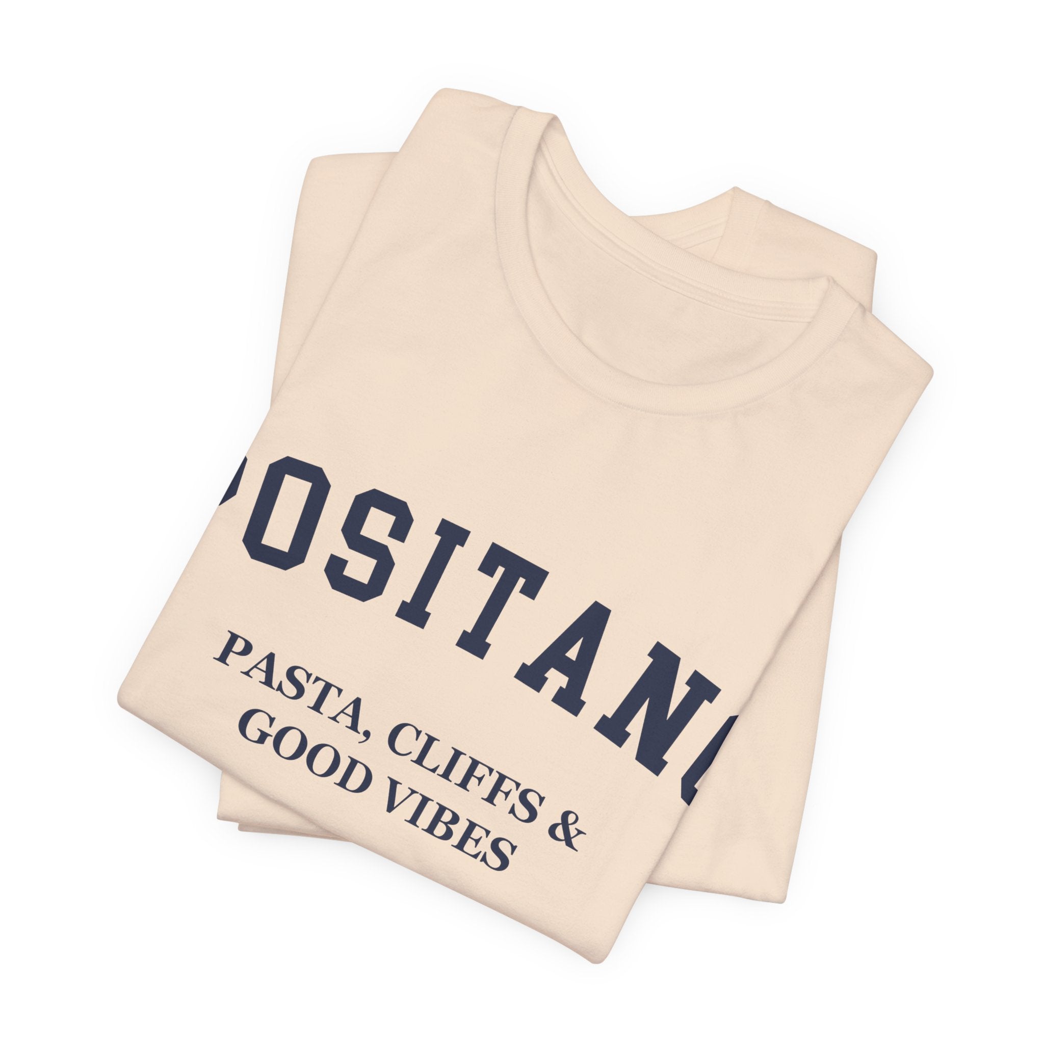 Positano Collegiate — 100% Cotton Premium Unisex T-Shirt | BY CHARLES
