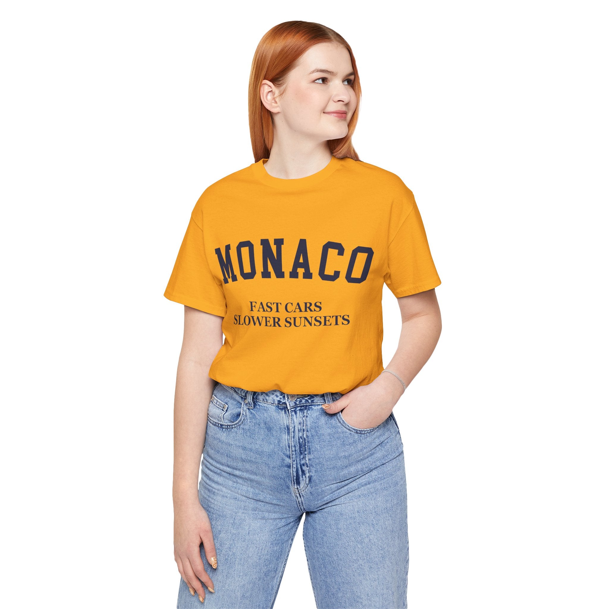 Monaco Collegiate — 100% Cotton Premium Unisex T-Shirt | BY CHARLES
