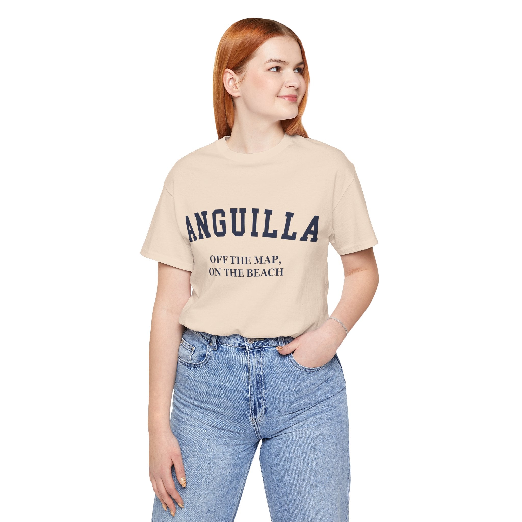 Anguilla Collegiate — 100% Cotton Premium Unisex T-Shirt | BY CHARLES