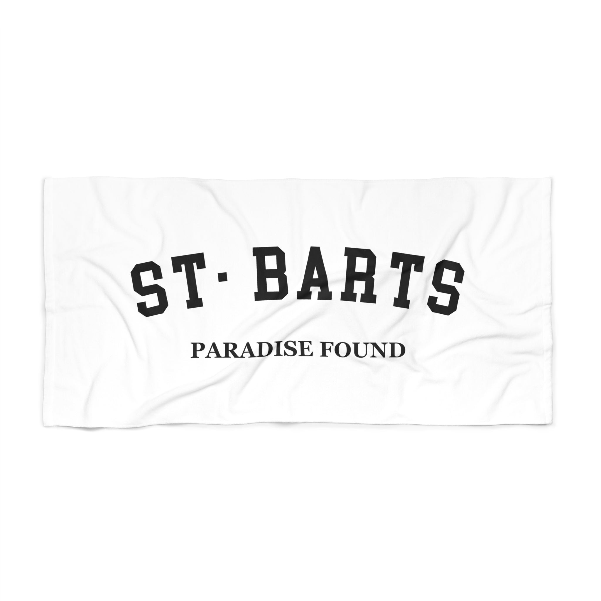 St. Barts Slogan Series Beach Towel — Premium Oversized | BY CHARLES