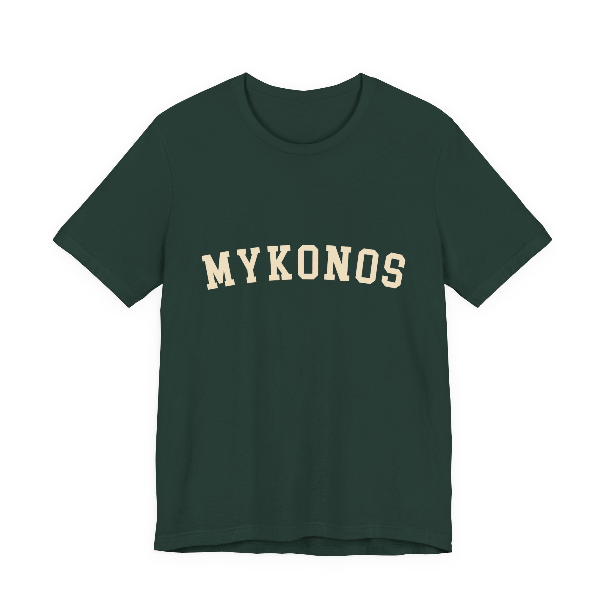 BY CHARLES | Mykonos Collegiate Series — Premium Unisex Tee