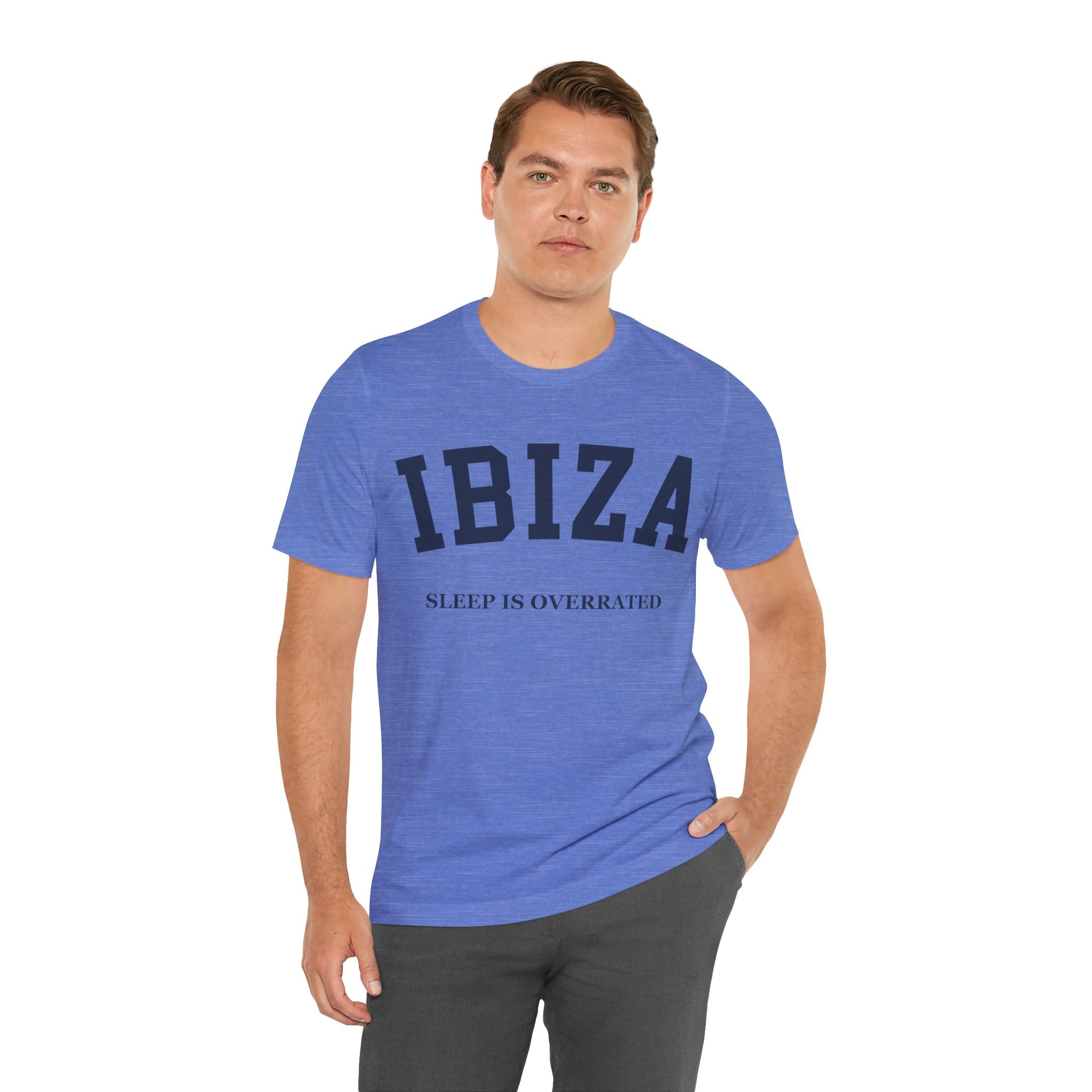 Ibiza Collegiate — 100% Cotton Premium Unisex T-Shirt | BY CHARLES