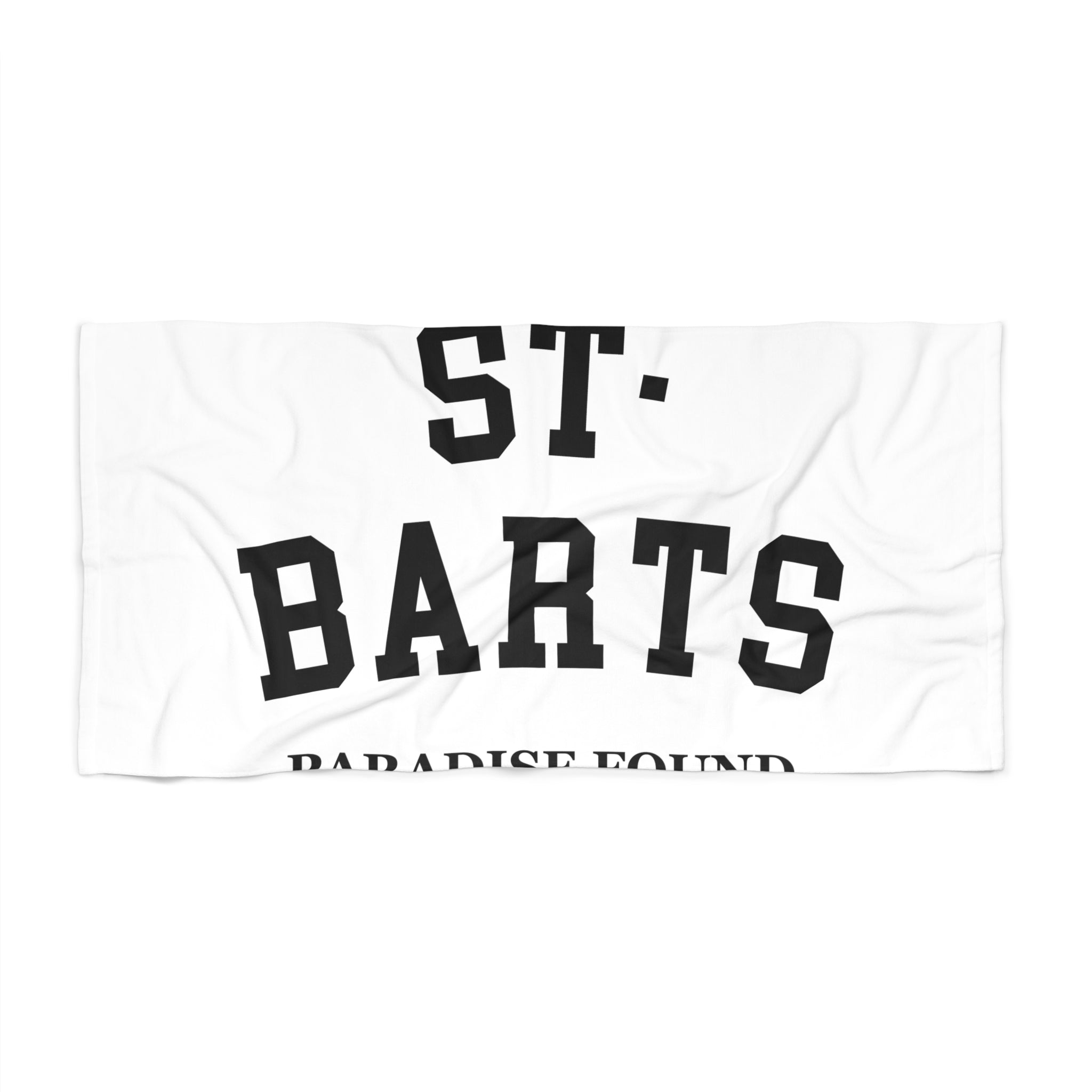 St. Barts Slogan Series Beach Towel — Premium Oversized | BY CHARLES