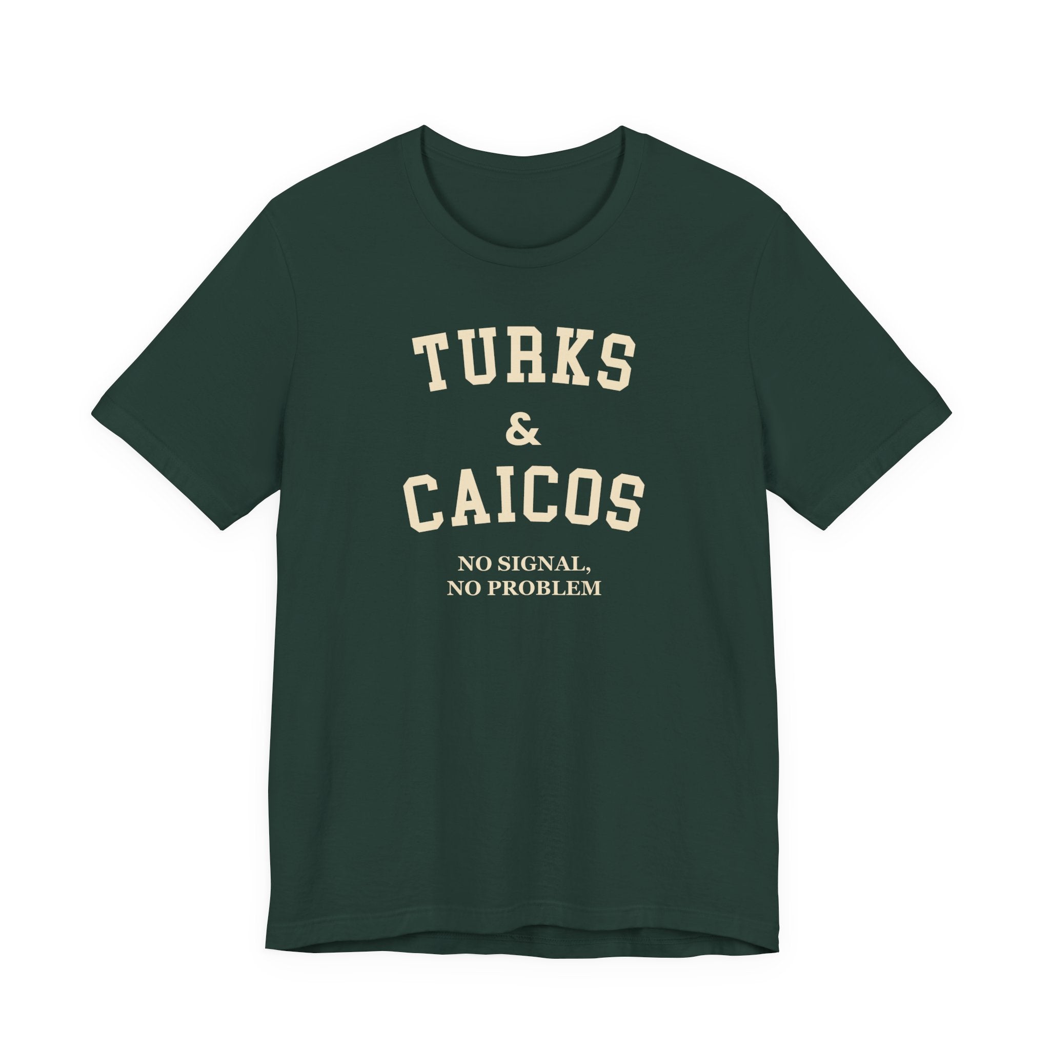 Turks & Caicos Collegiate — 100% Cotton Premium Unisex T-Shirt | BY CHARLES